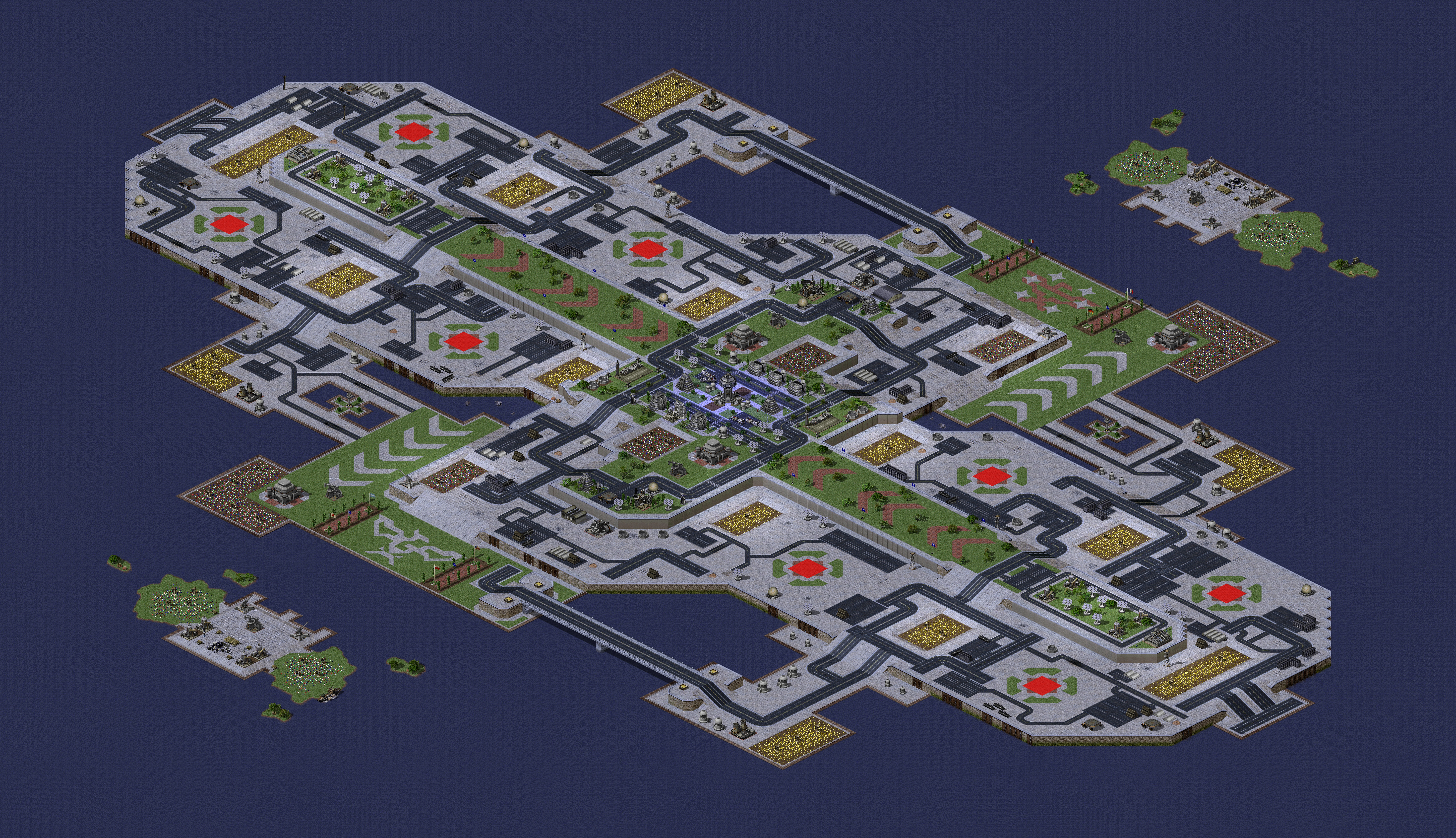 Rendered map: Siegfried's Techzentrum