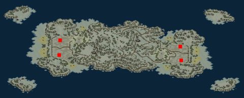 Rendered preview of Pinecone Island
