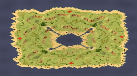 Rendered preview of Lake Island V2.3