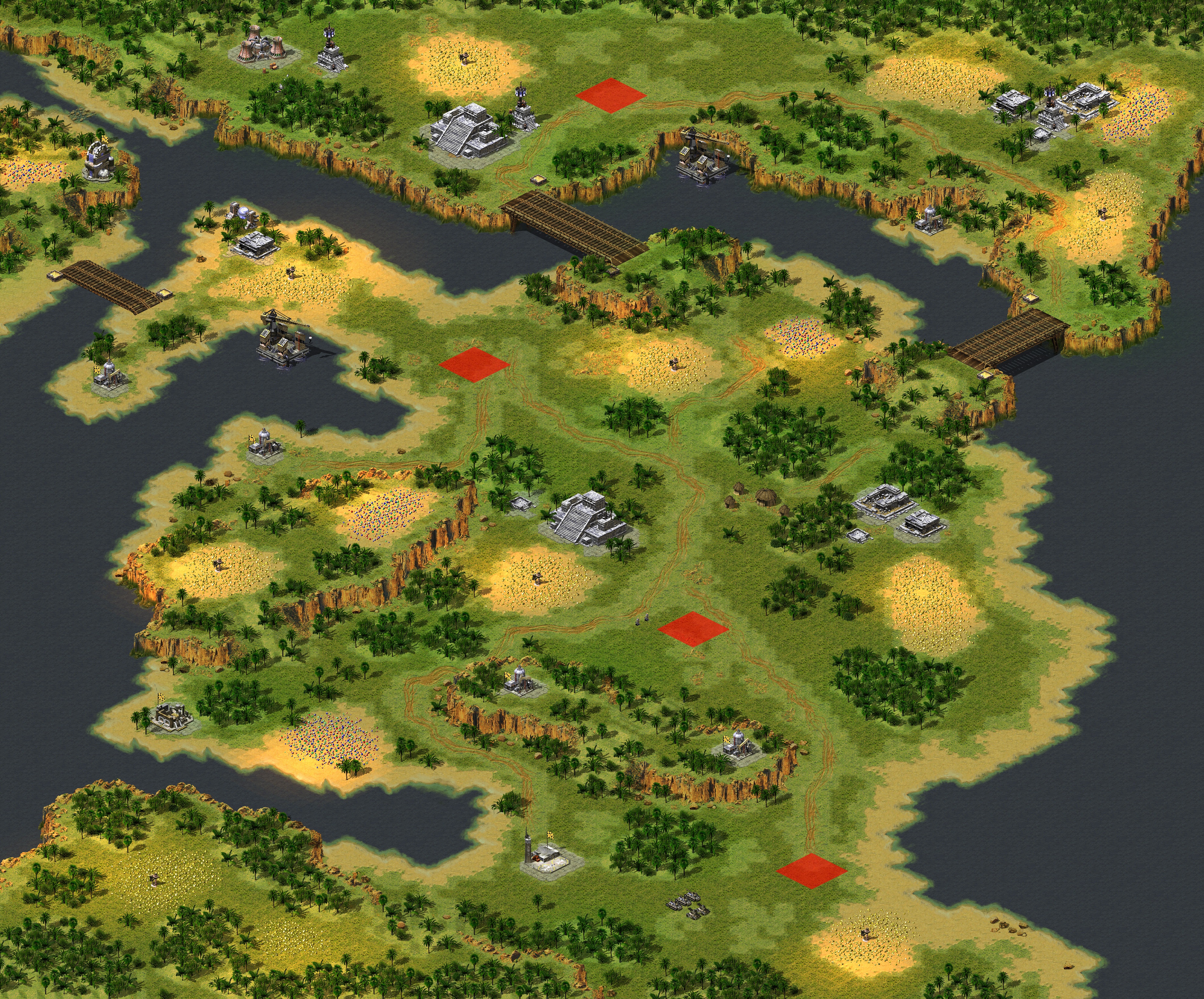 Rendered map: Campaign 3 Map 2