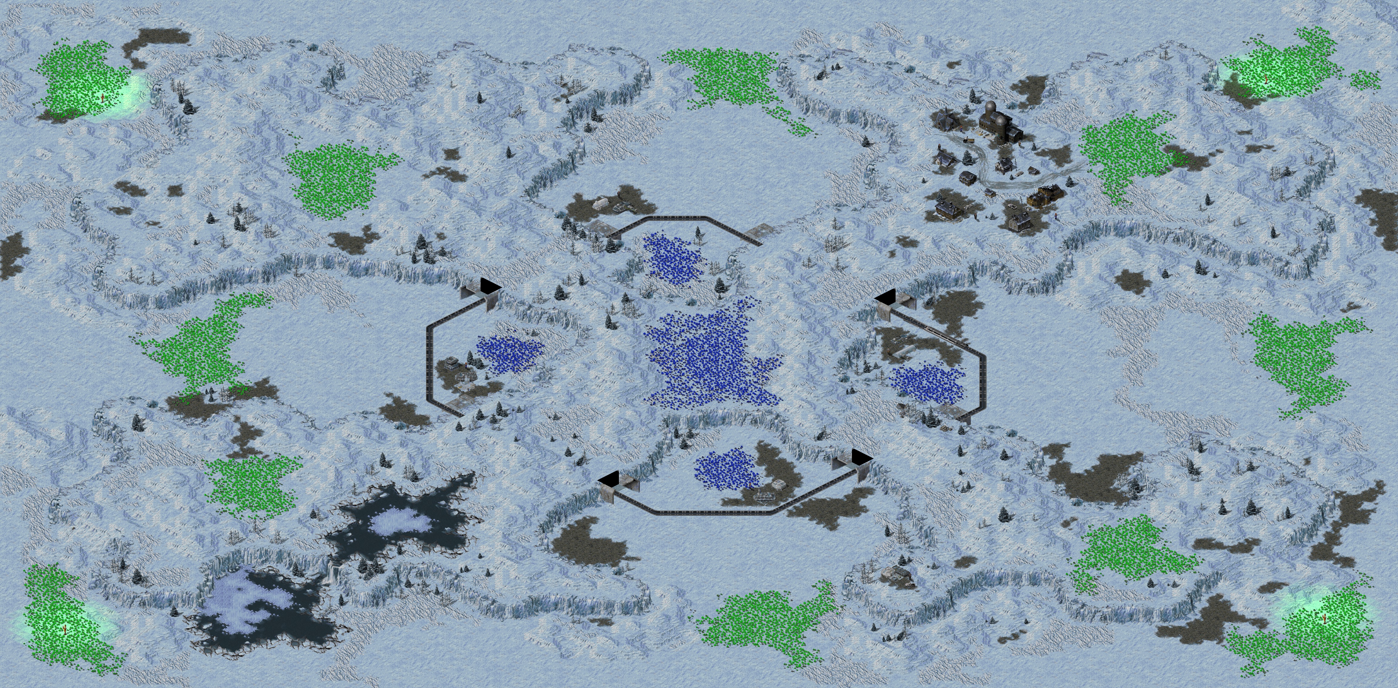 Rendered map: Tunnel Training