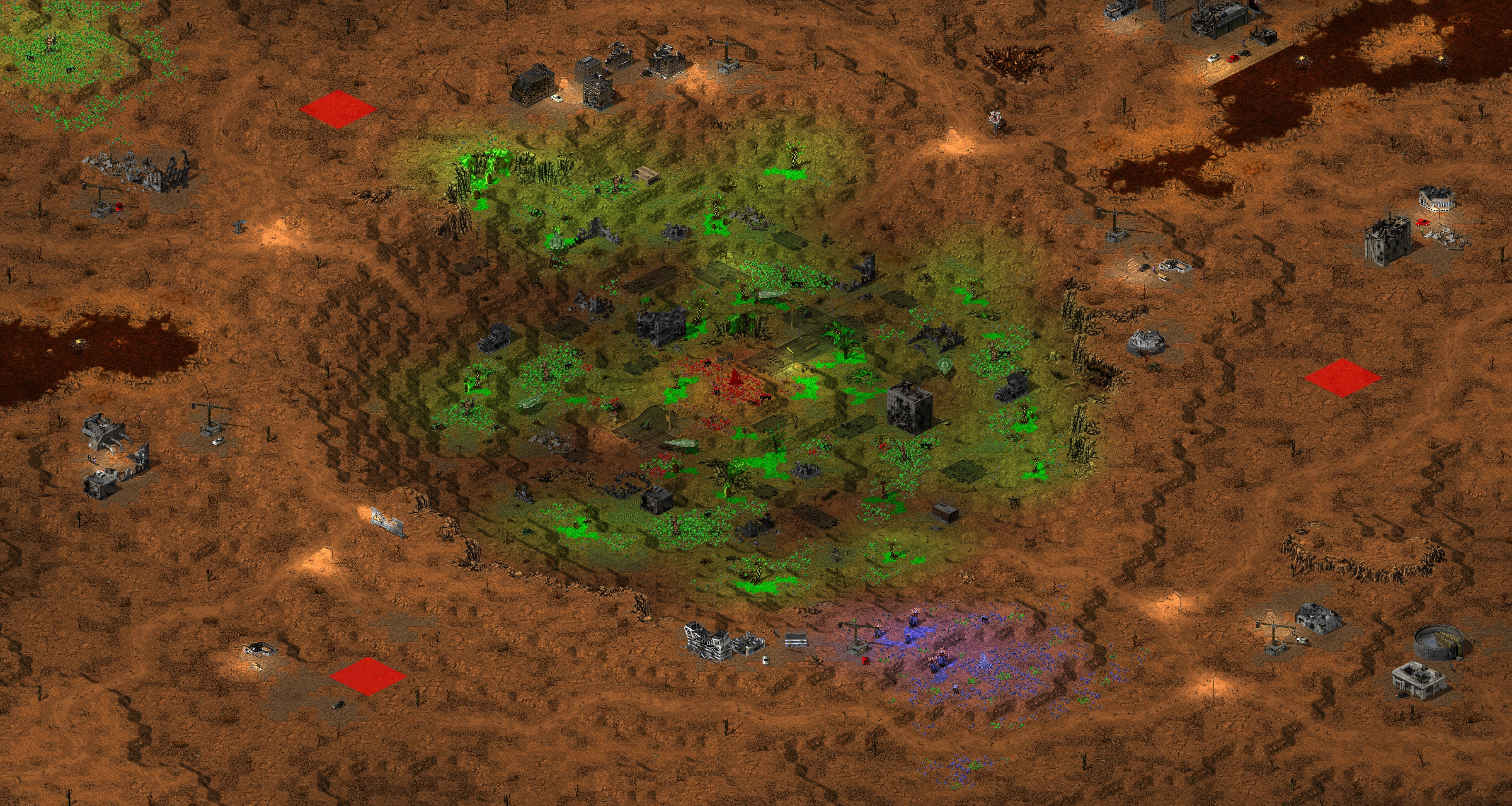 Rendered map: Collision
