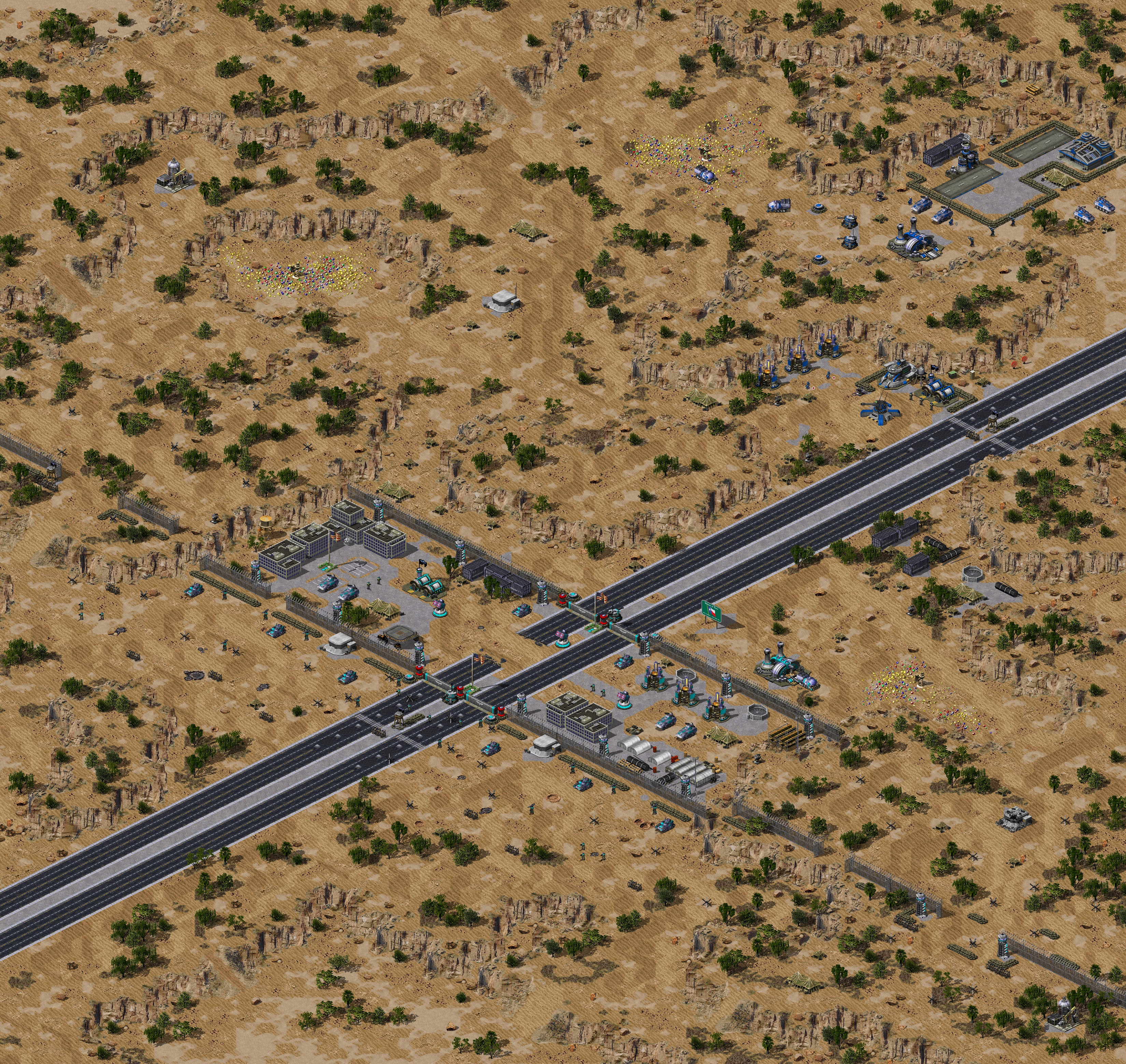 Rendered map: Allied Mission 3: Road Trippin'