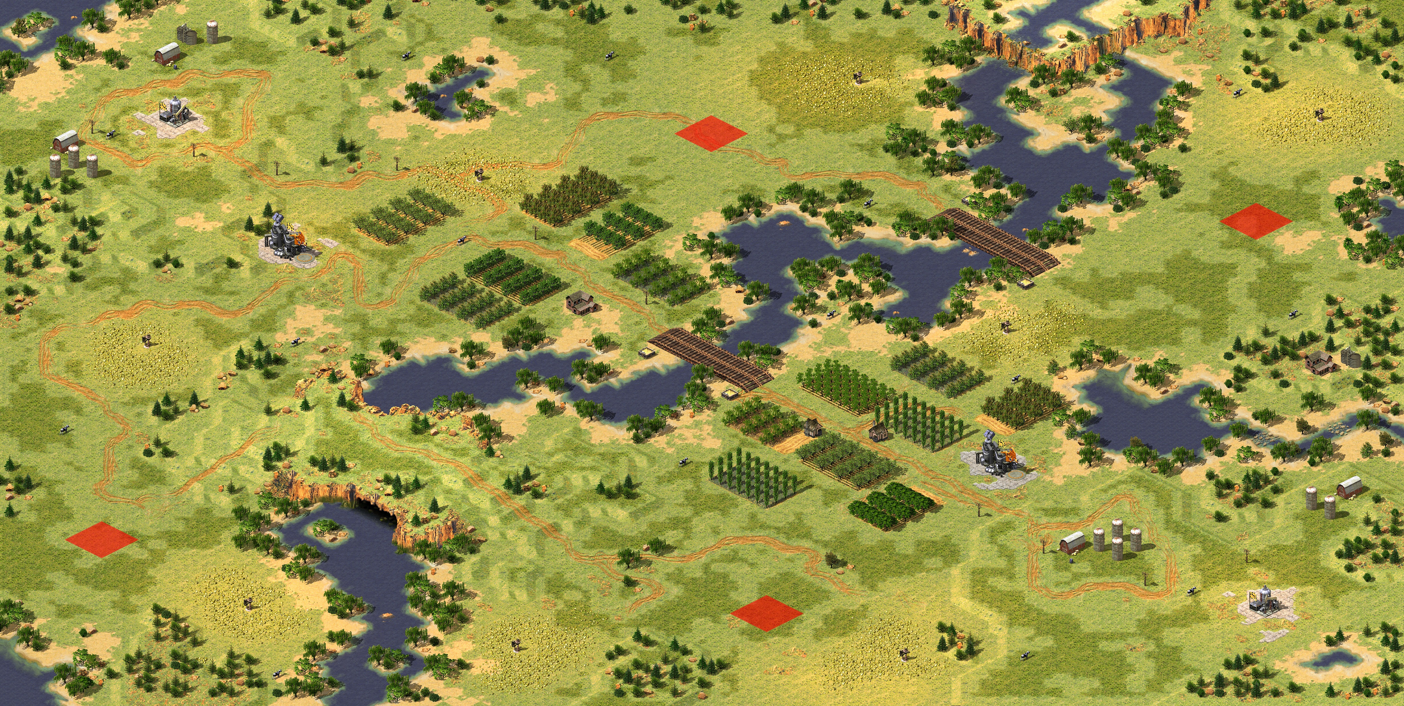 Rendered map: Heartland