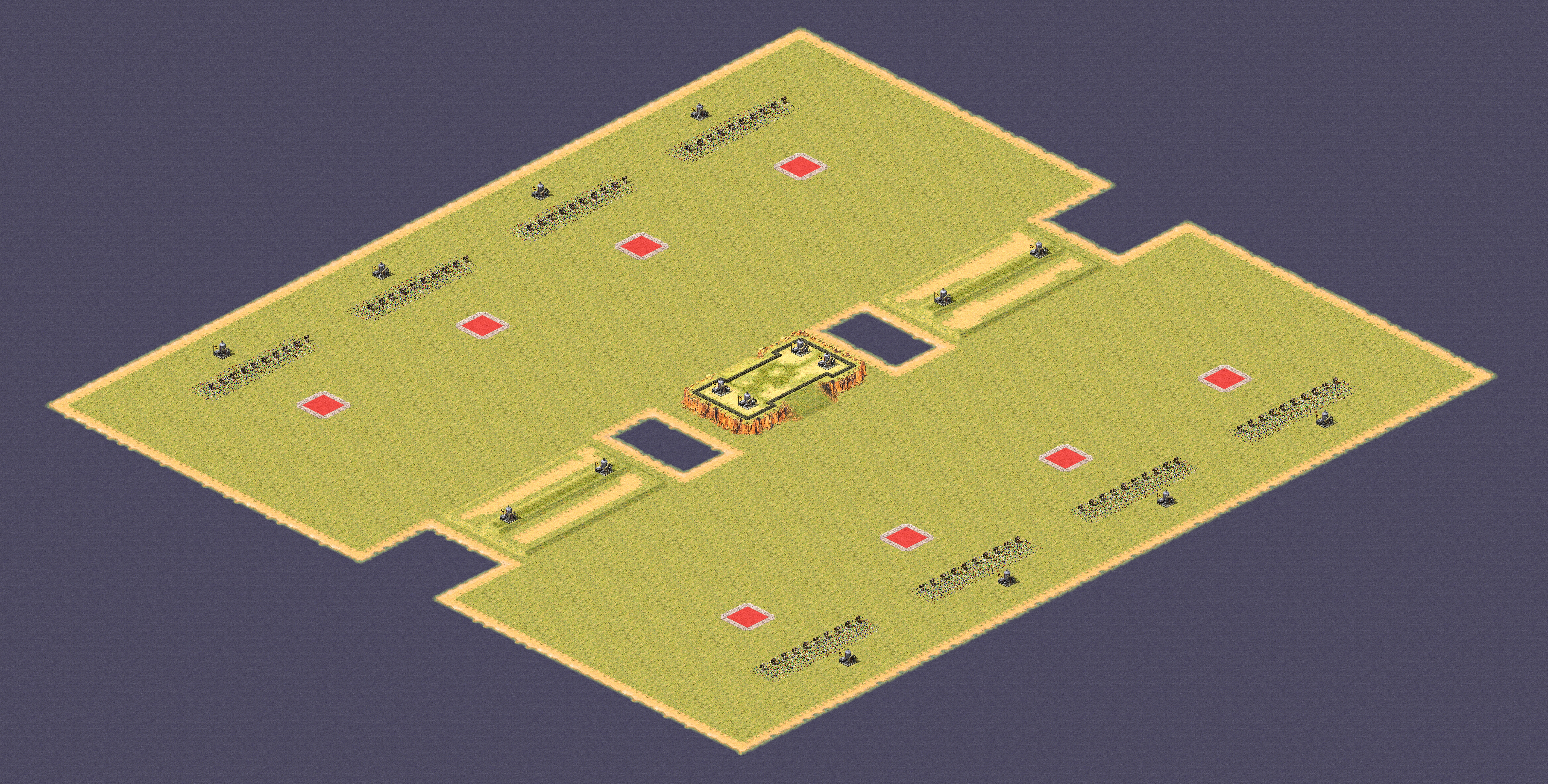 Rendered map: Arena 4v4