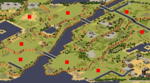 Rendered preview of Gold Rush Valley 2v2v2v2