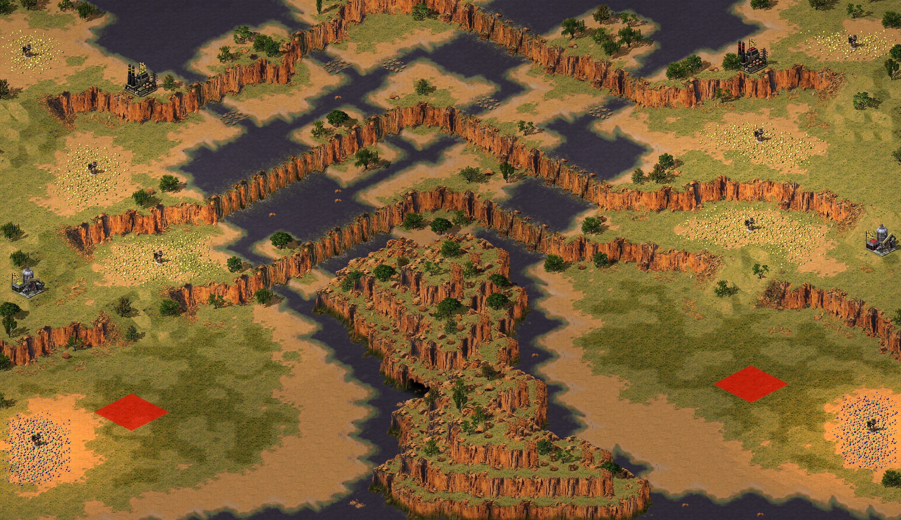 Rendered map: Mountain Stream