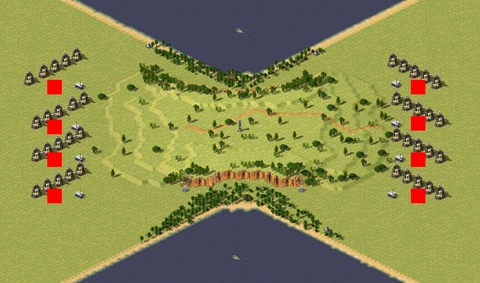 Rendered preview of Classic Infantry War 4v4