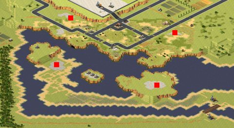 Rendered preview of Crisscross Zone