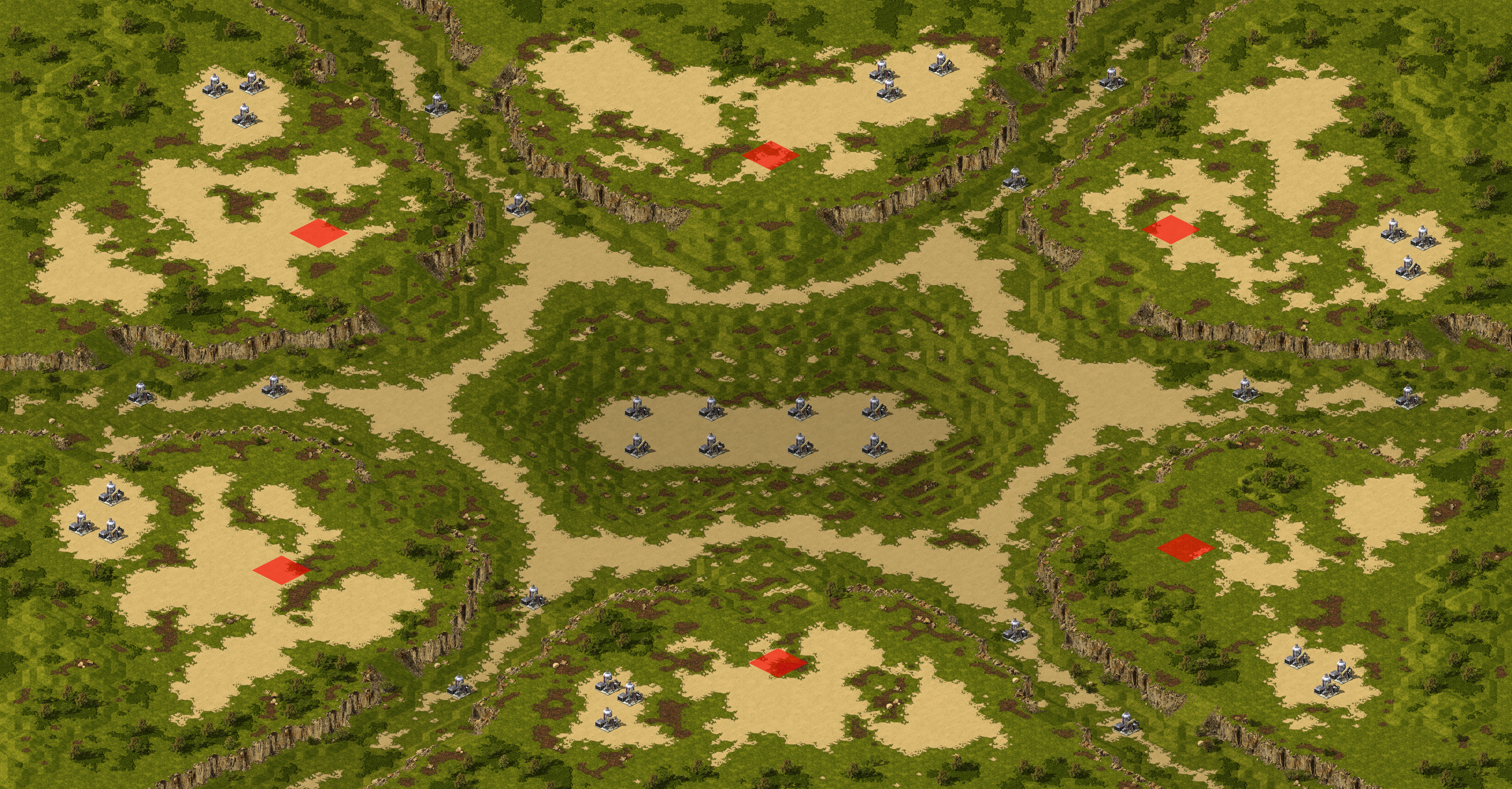 Rendered map: DEFCON (6)