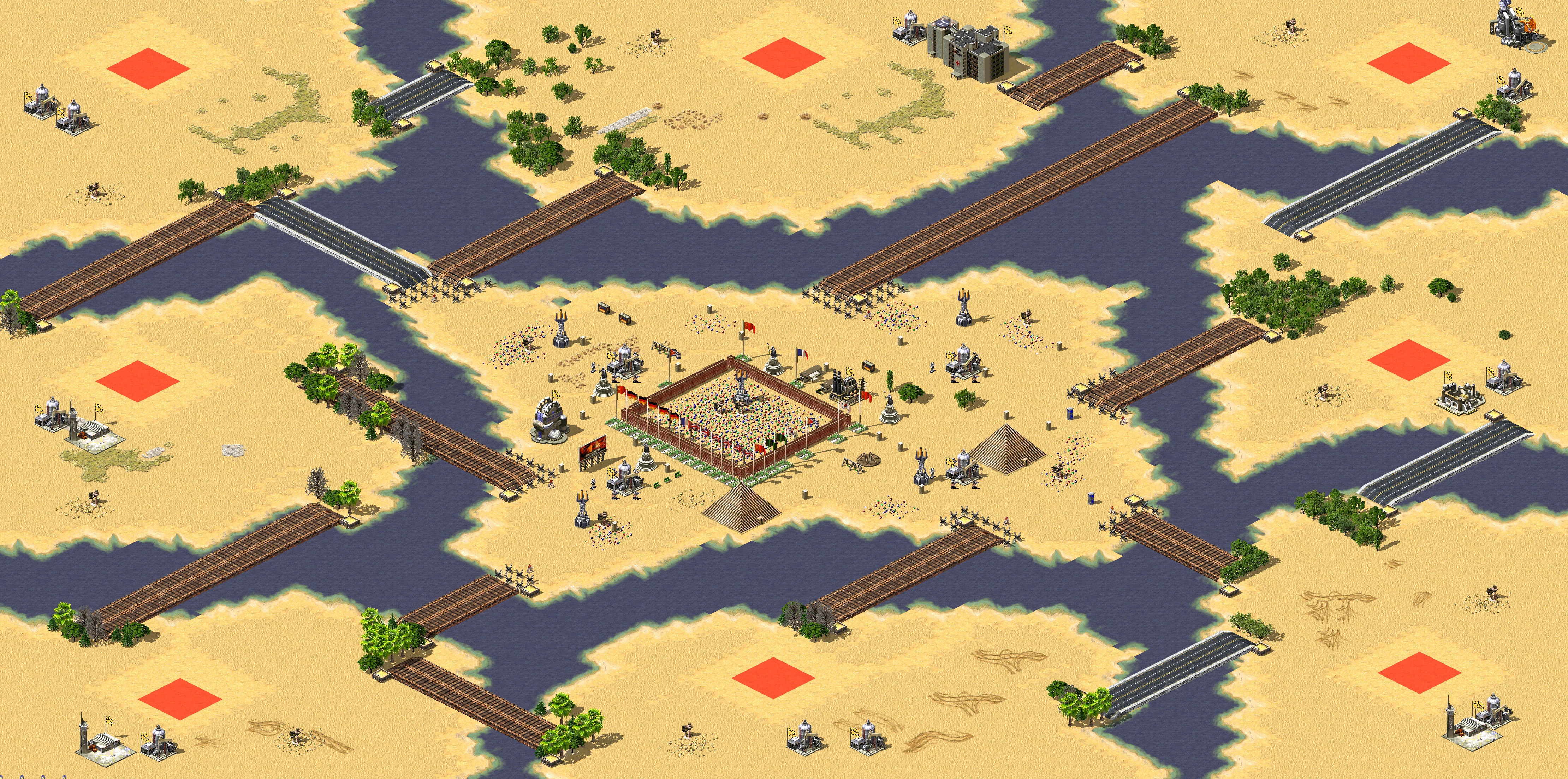 Rendered map: Desert Bounty Hunter