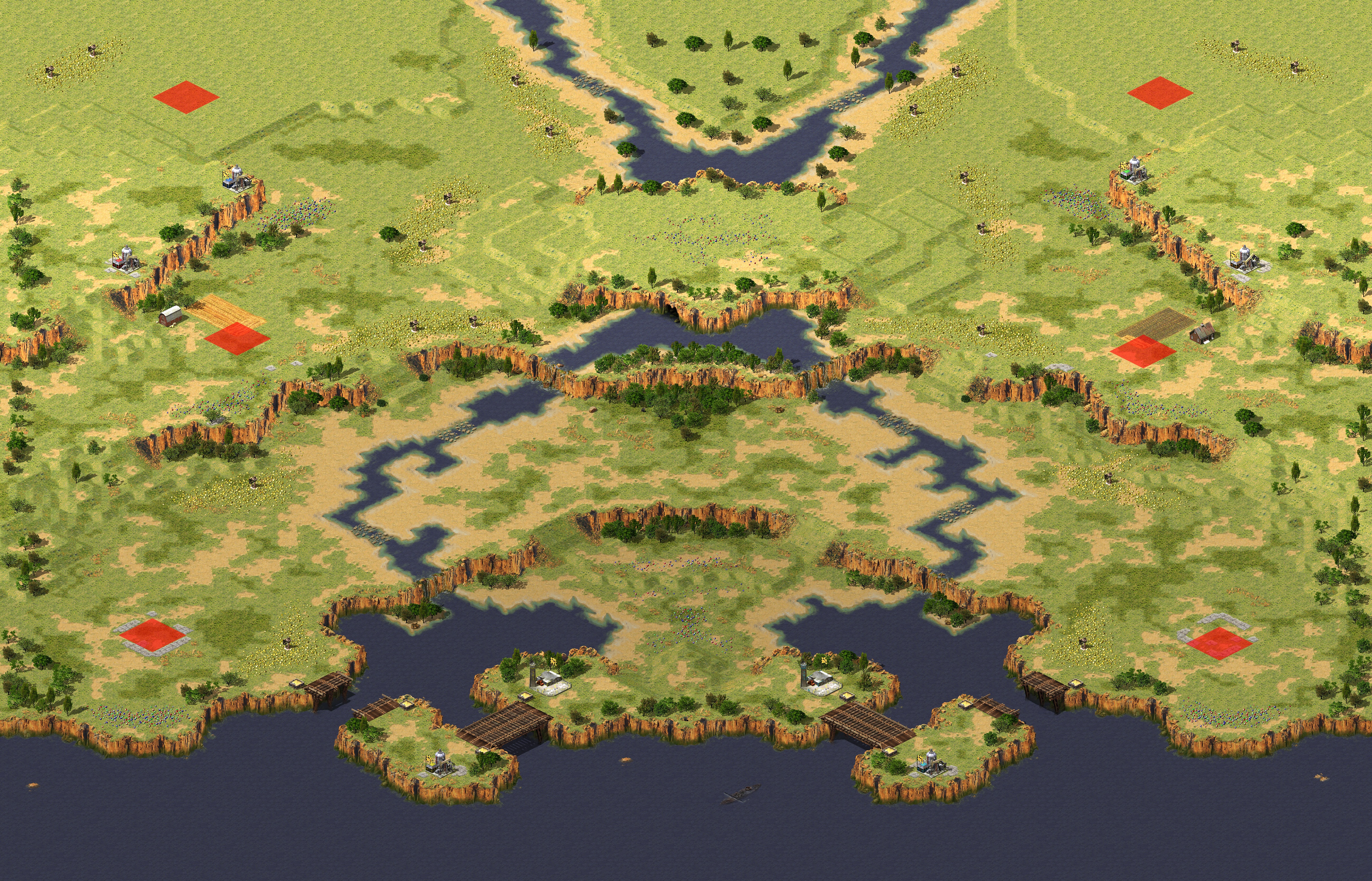 Rendered map: Pirate Bay (3v3)