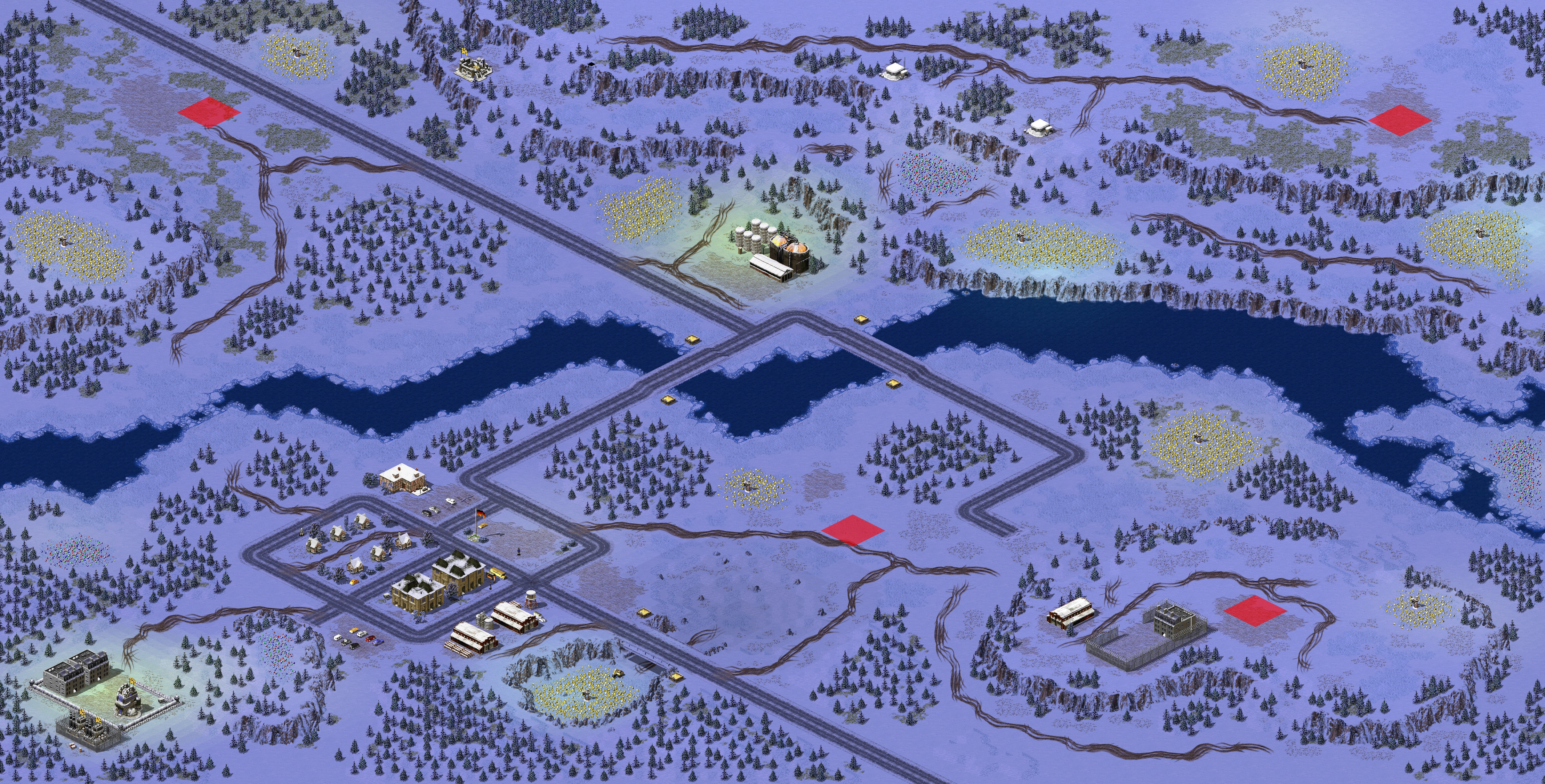 Rendered map: Aquarius