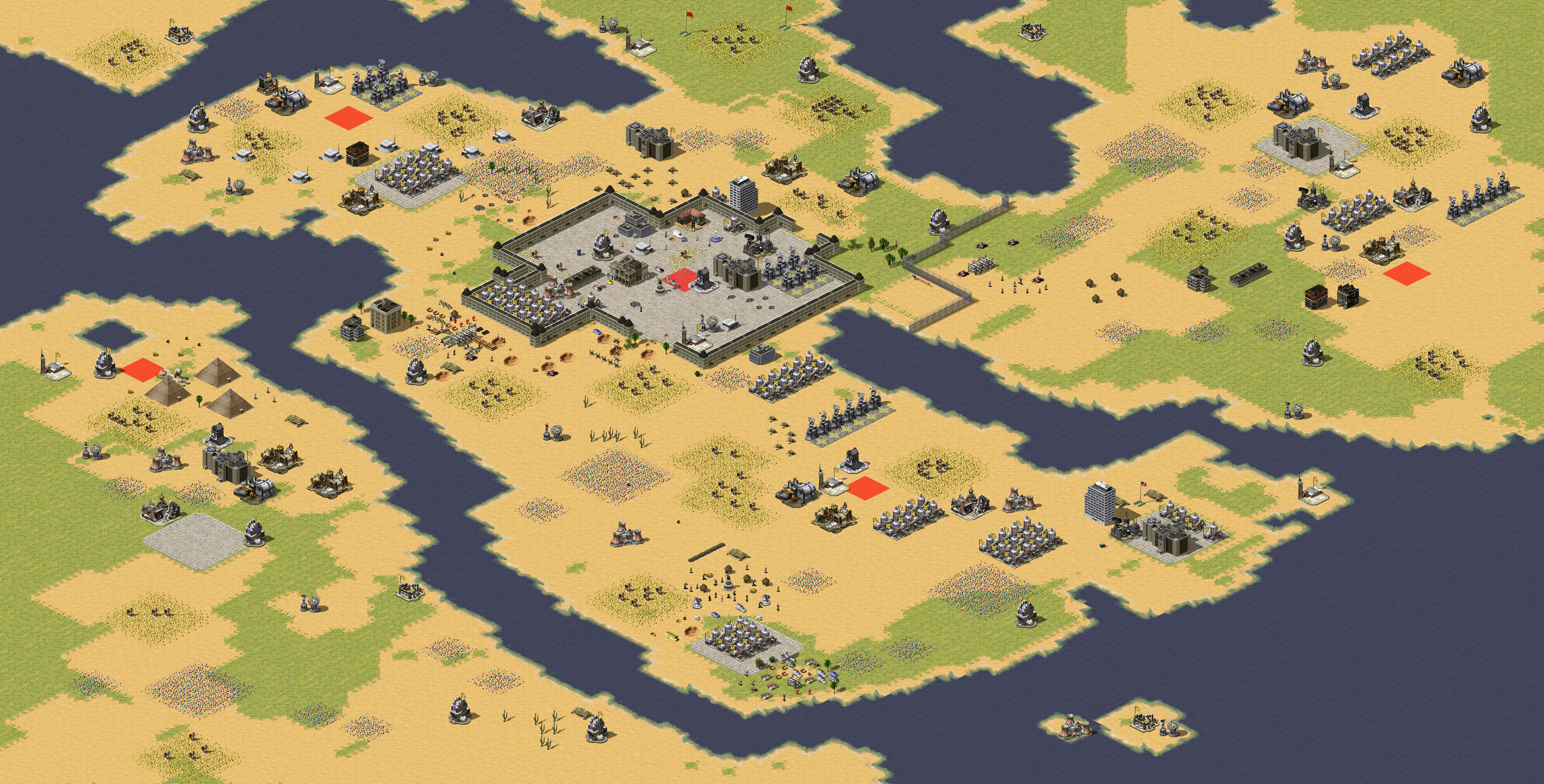 Rendered map: Iraq