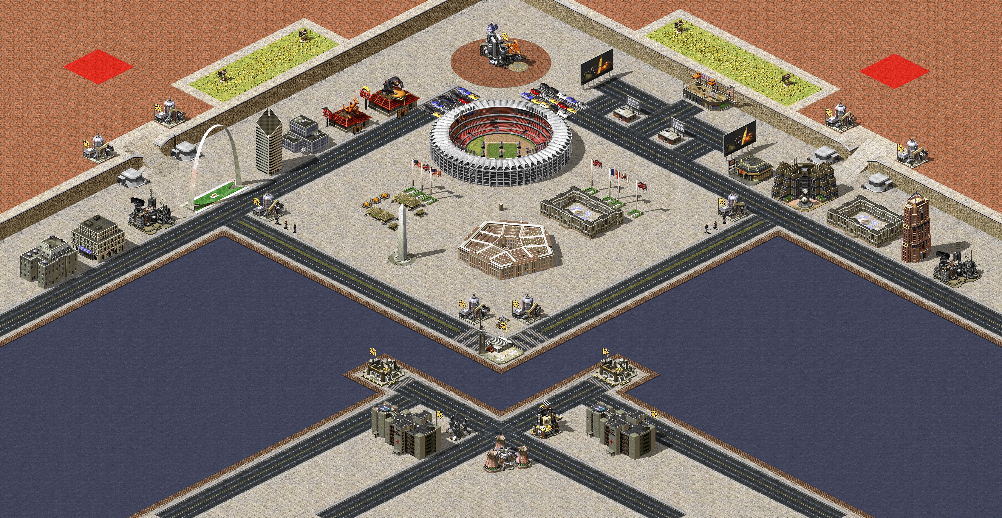 Rendered map: Washington Wipeout