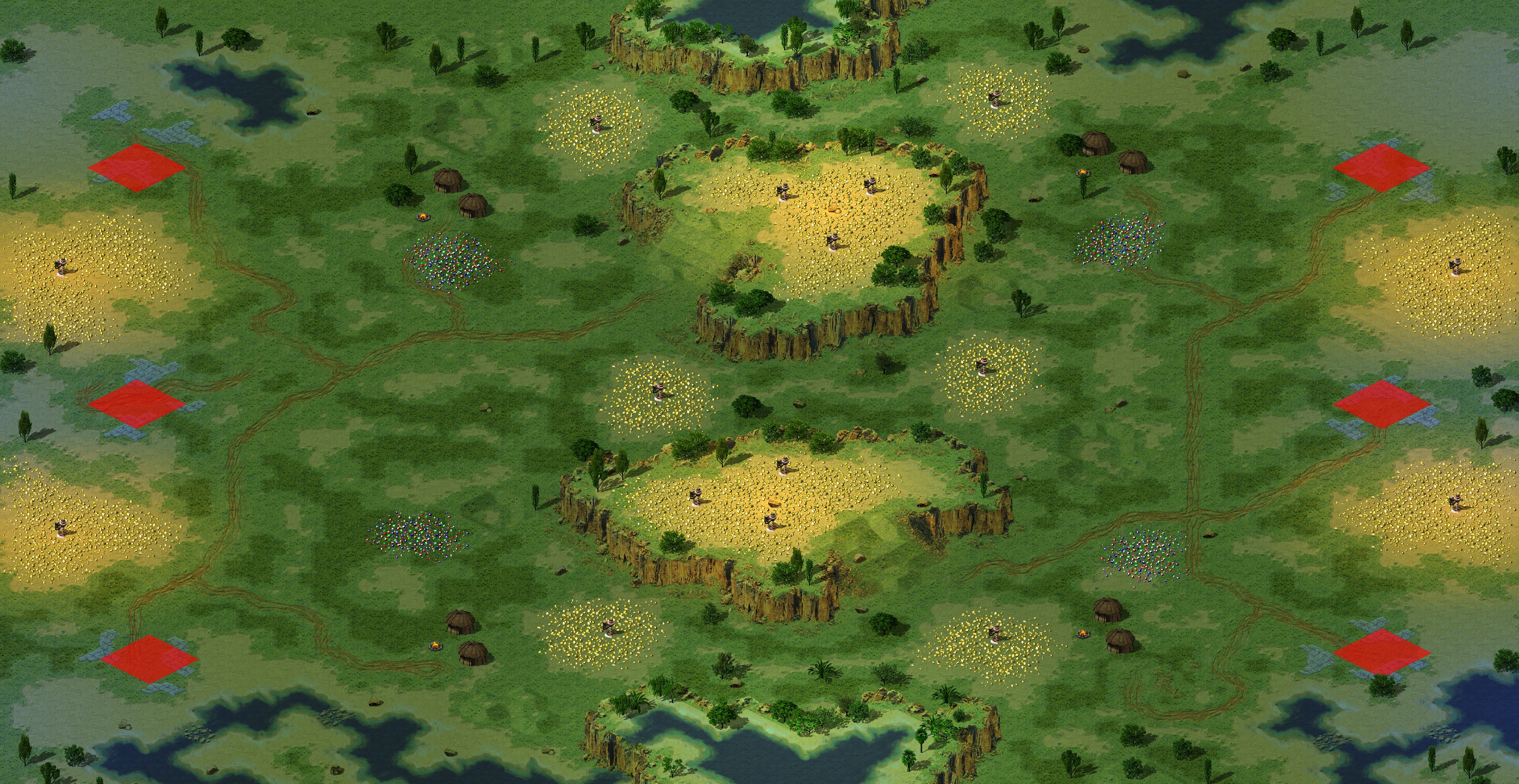 Rendered map: 埃及丛林