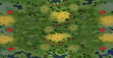 Rendered preview of Egyptian jungle
