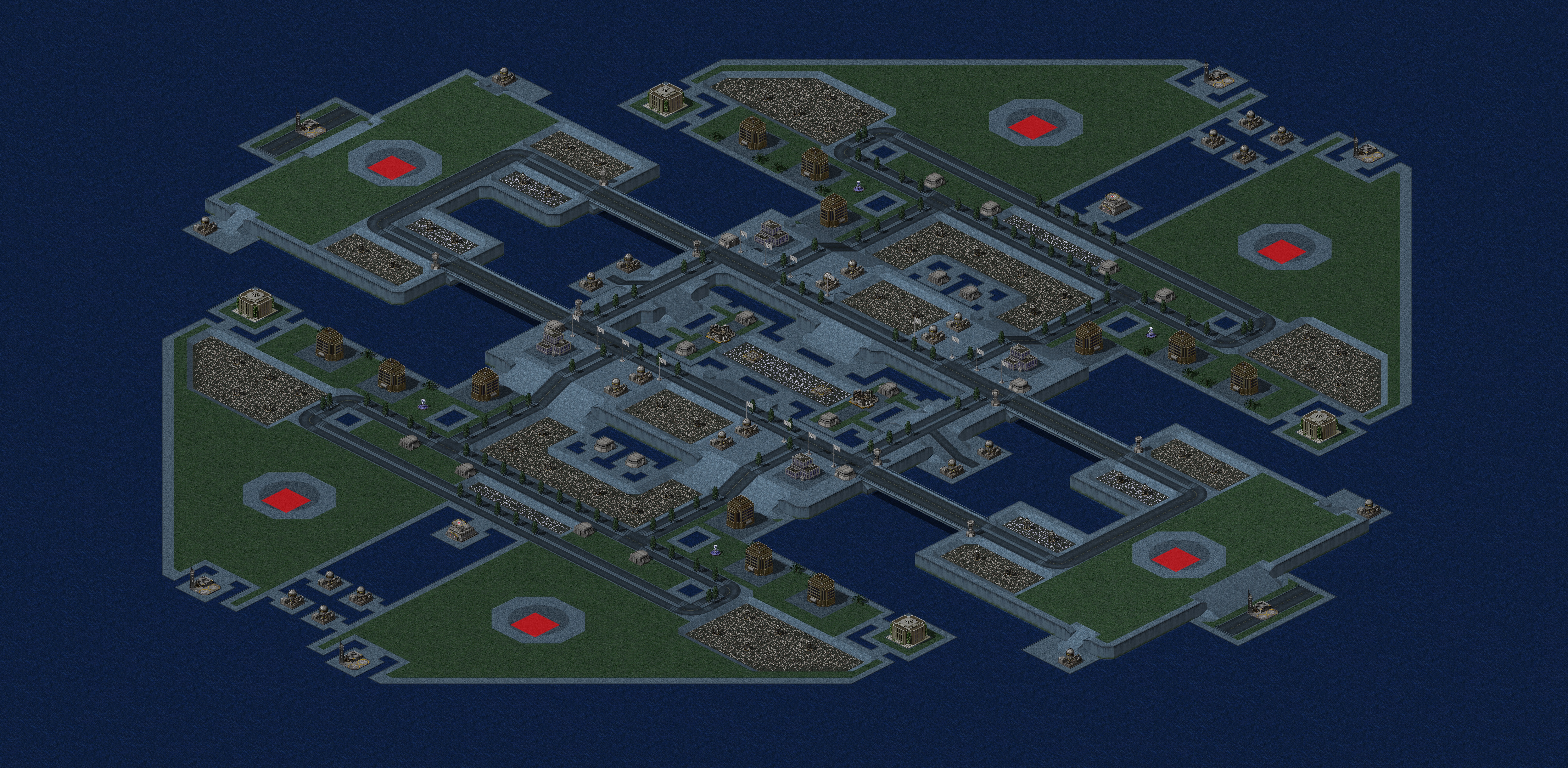 Rendered map: Mechanical Island