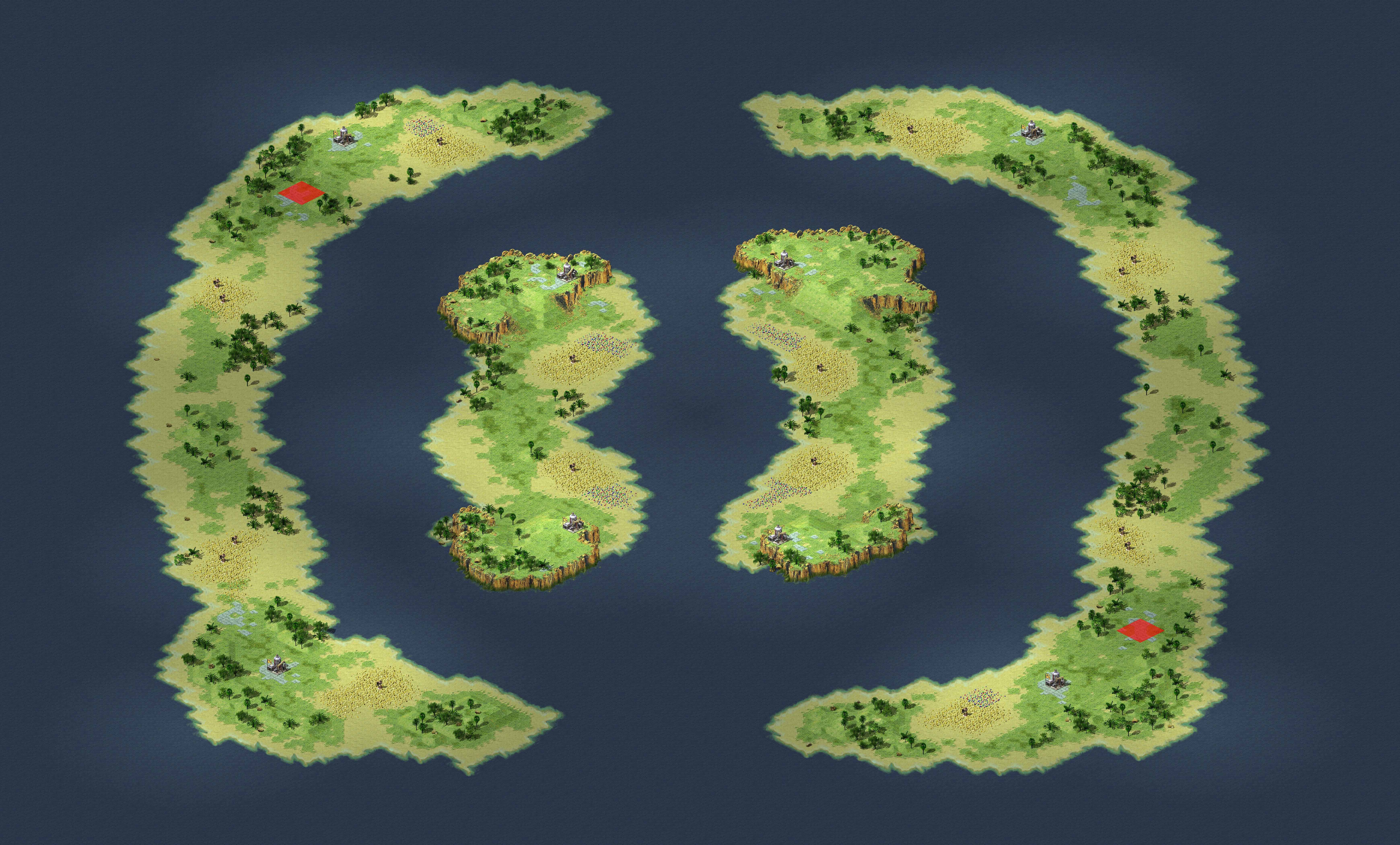 Rendered map: 莉莎 II (预占领) - 赛事专用