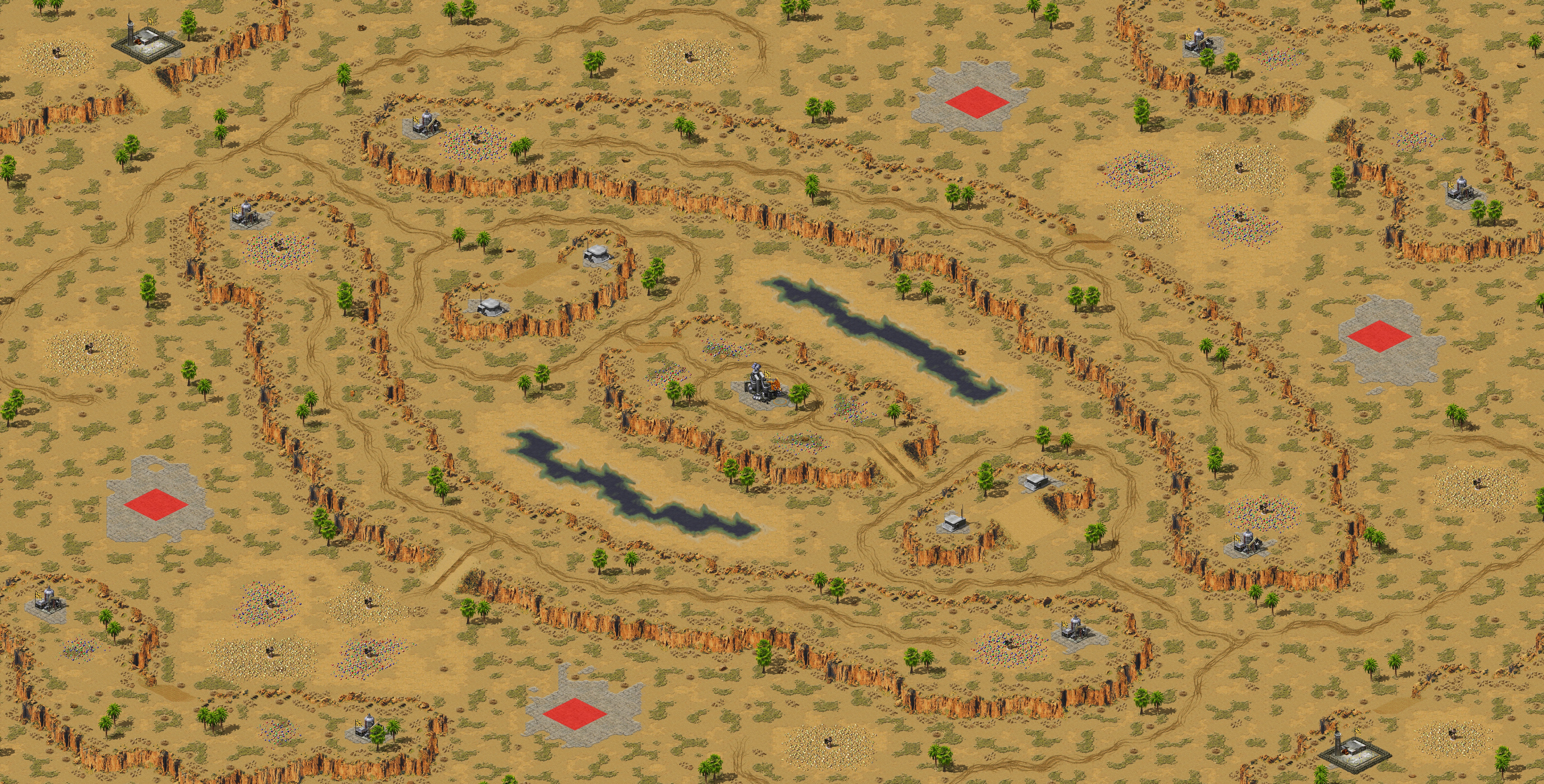 Rendered map: Sandbank Fissure