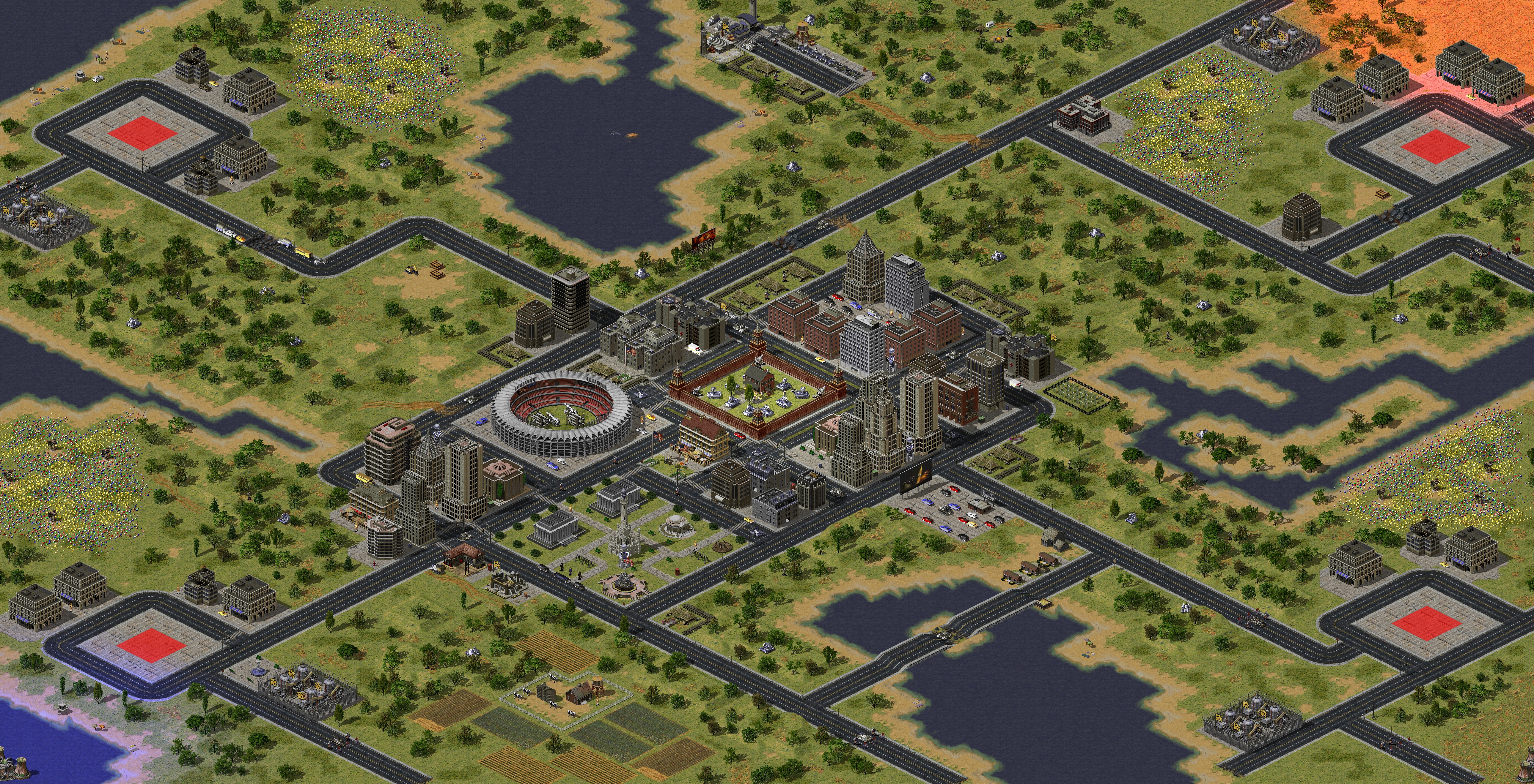 Rendered map: Satomi's Hometown