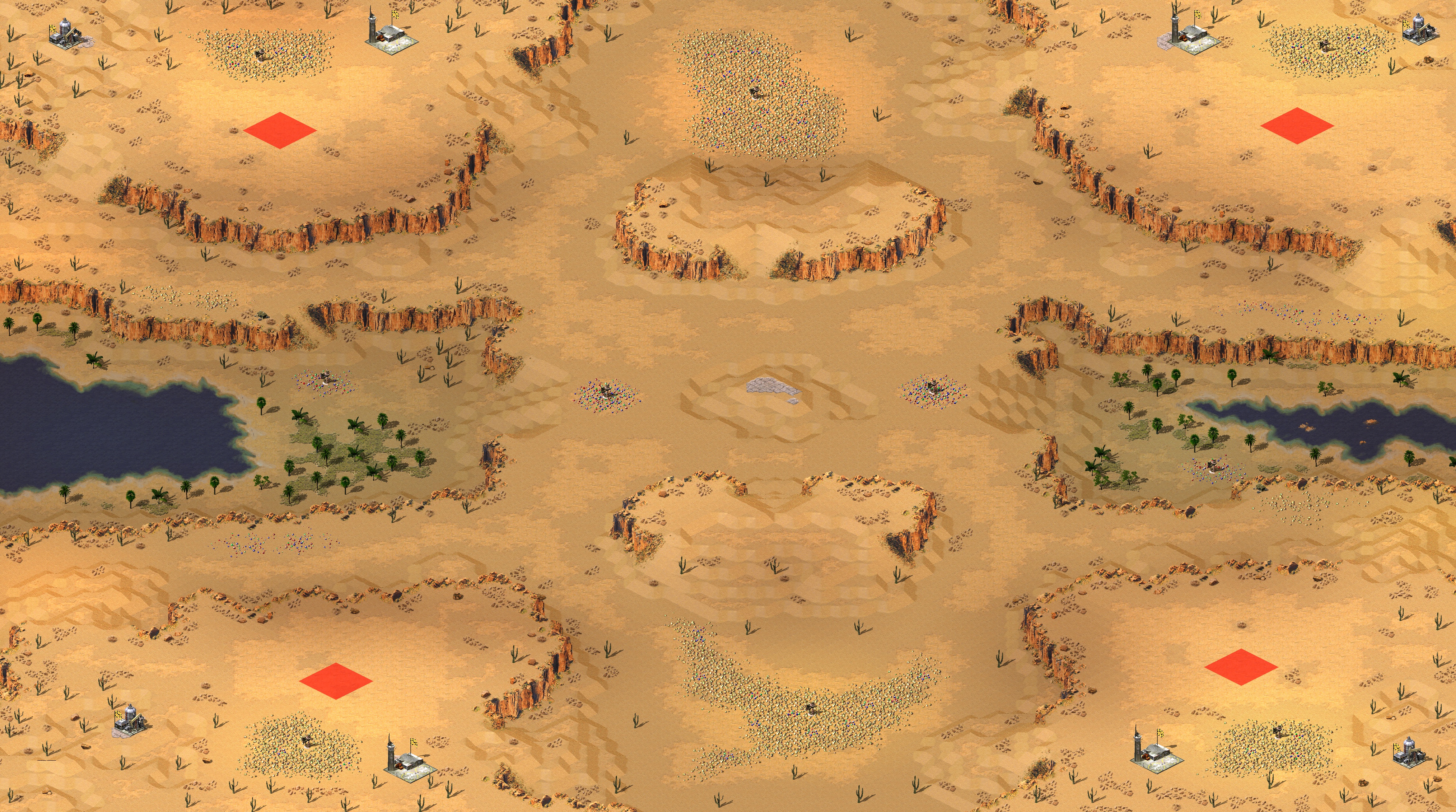 Rendered map: New Weekly Desert Valley 2