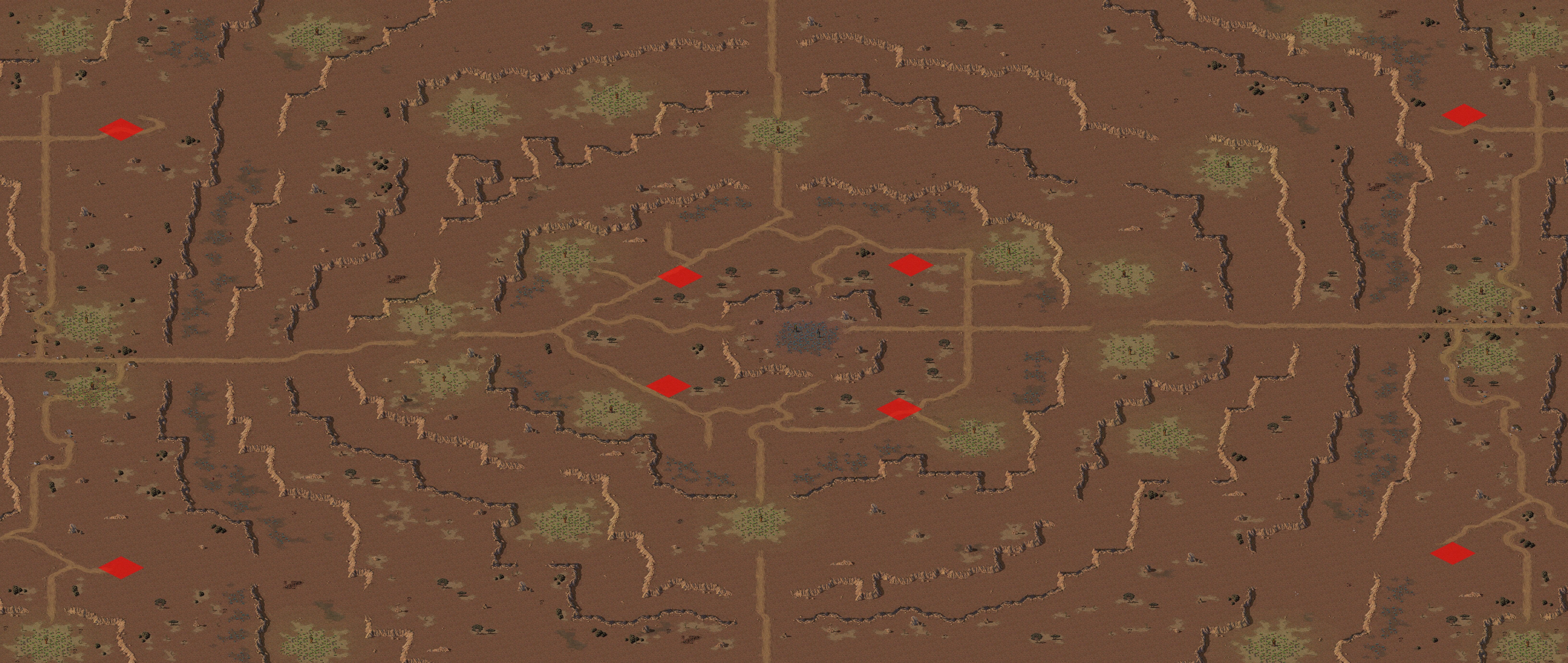 Rendered map: Radial Range