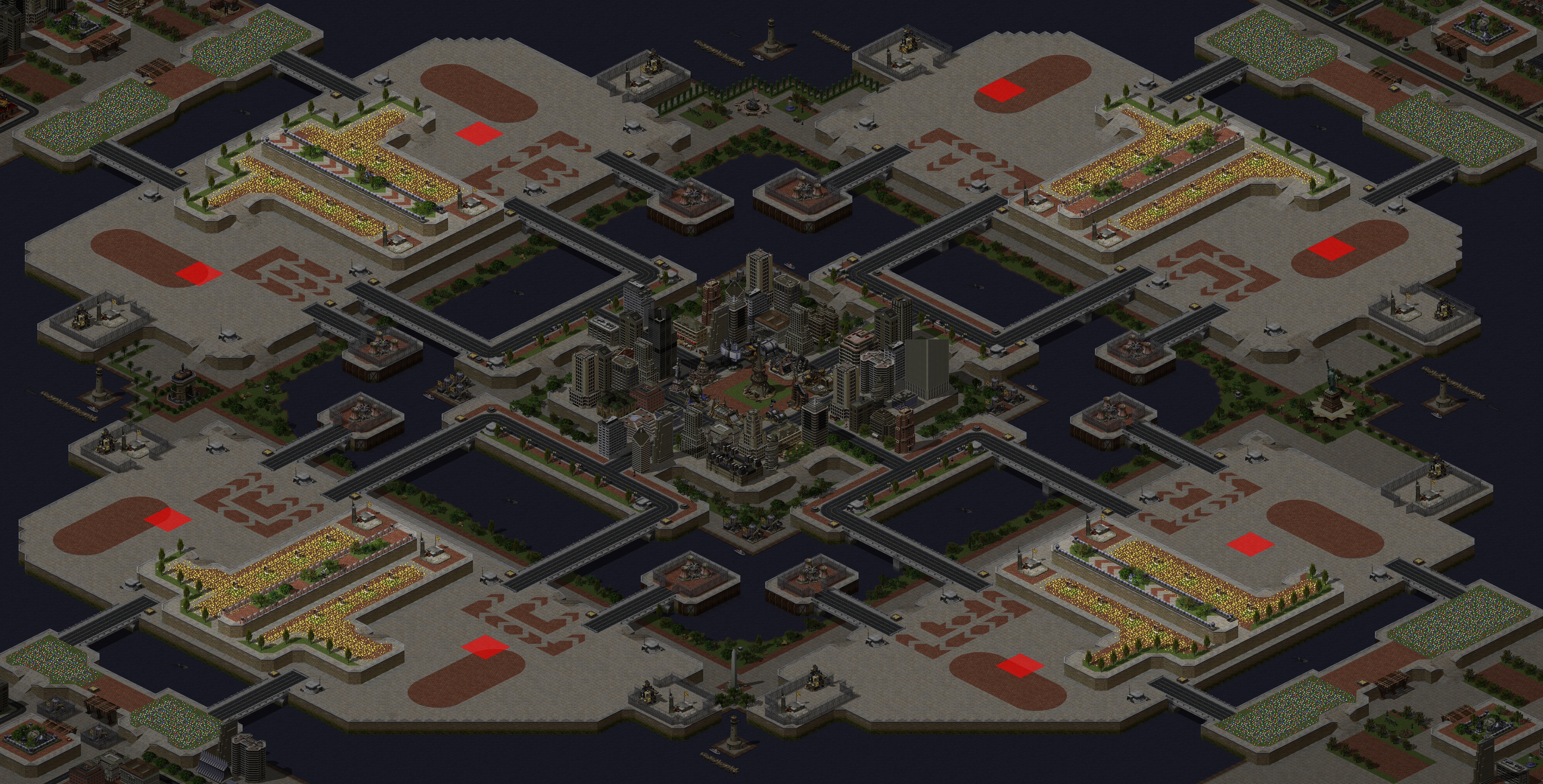 Rendered map: Casual Skirmish (8)