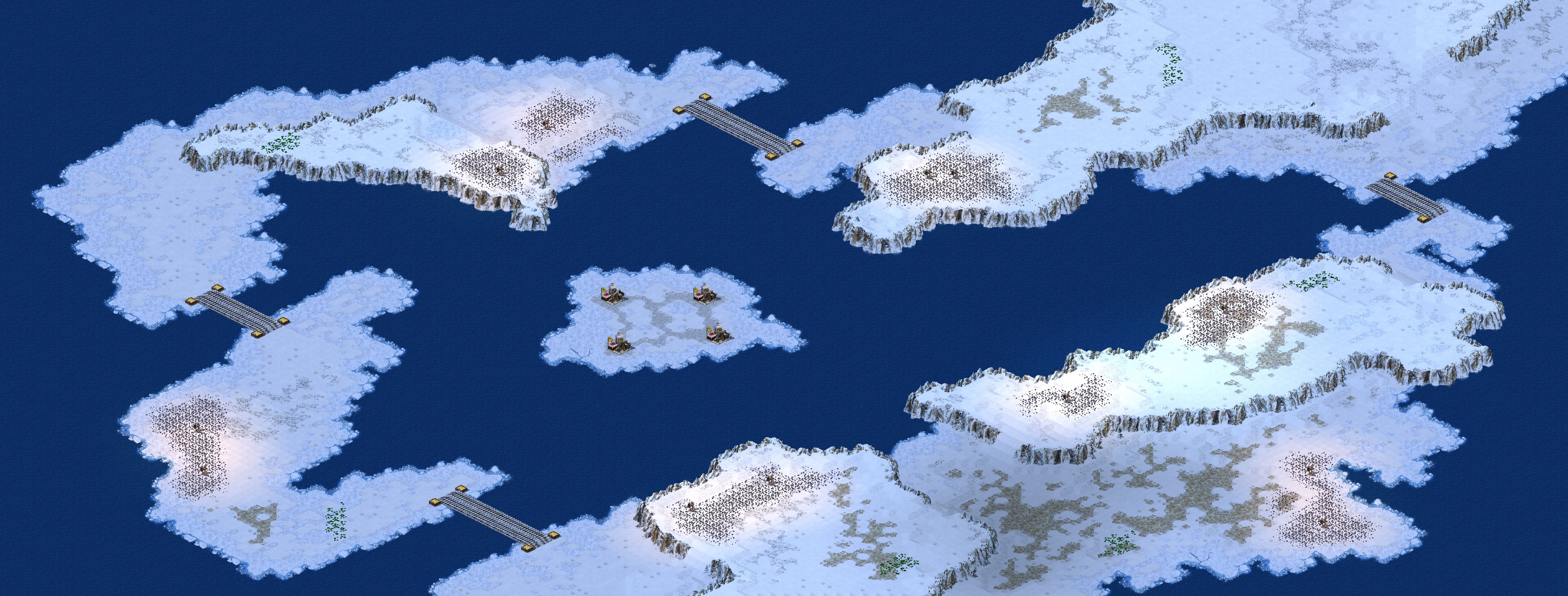 Rendered map: Bering Strait