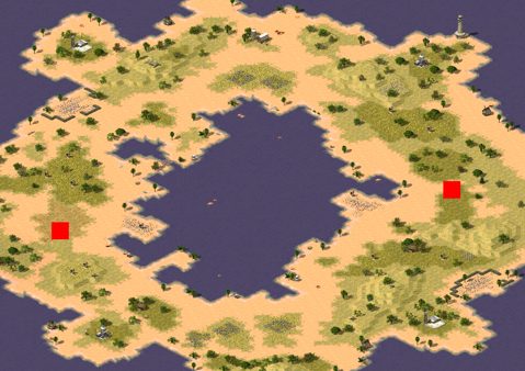 Rendered preview of Glowing Waters