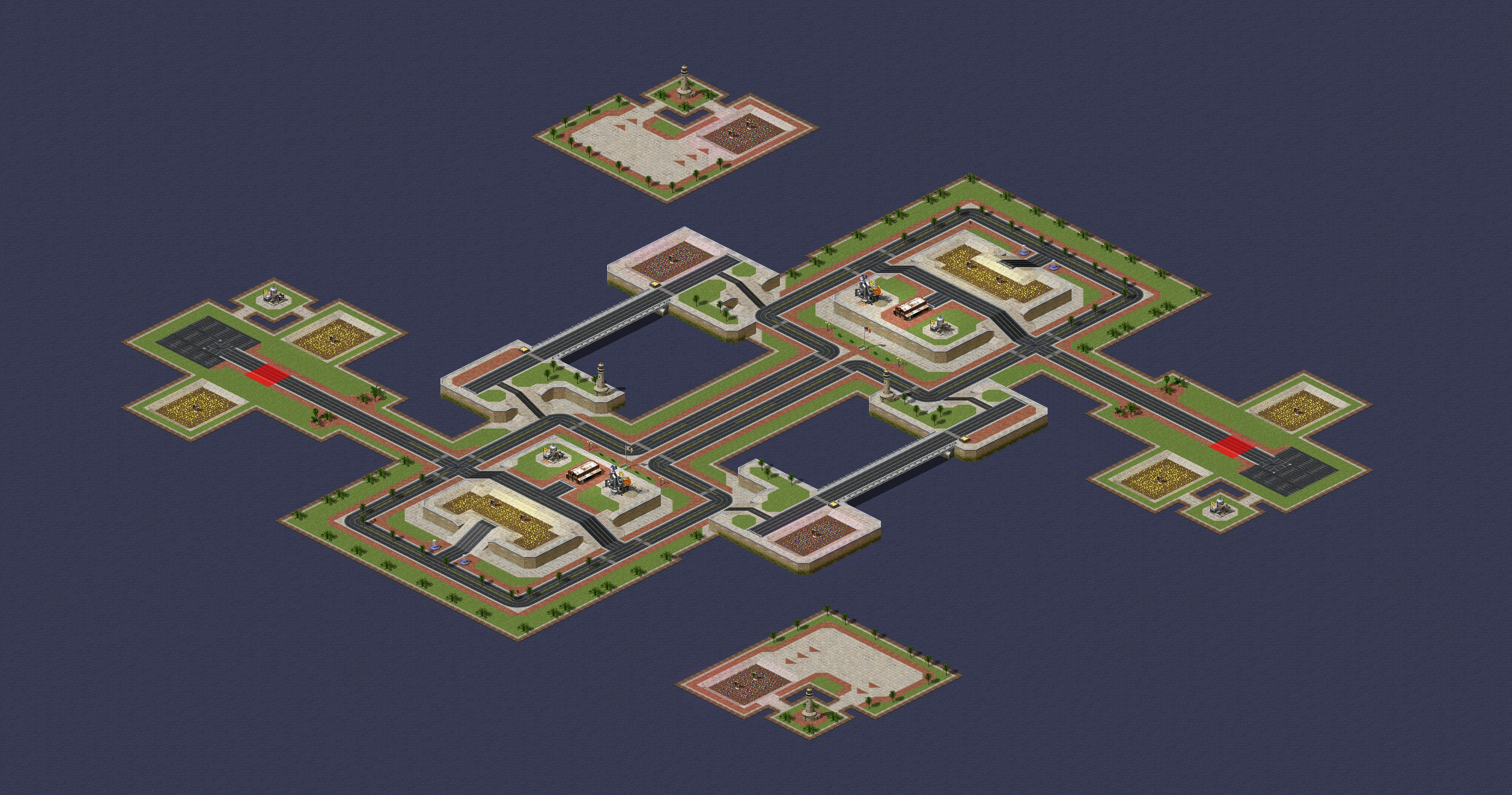 Rendered map: 正式锦标赛地图P - 赛事专用