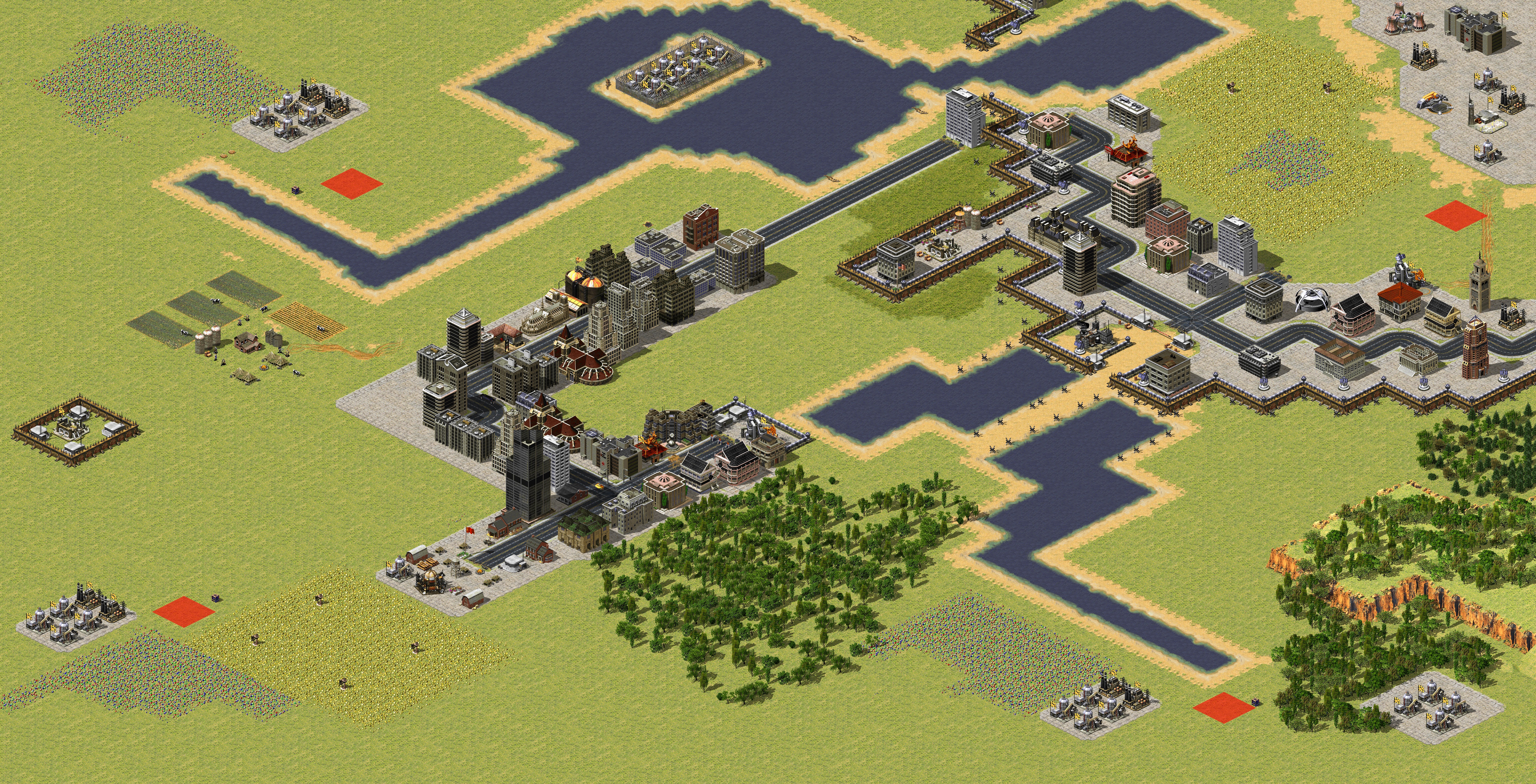 Rendered map: The Siege