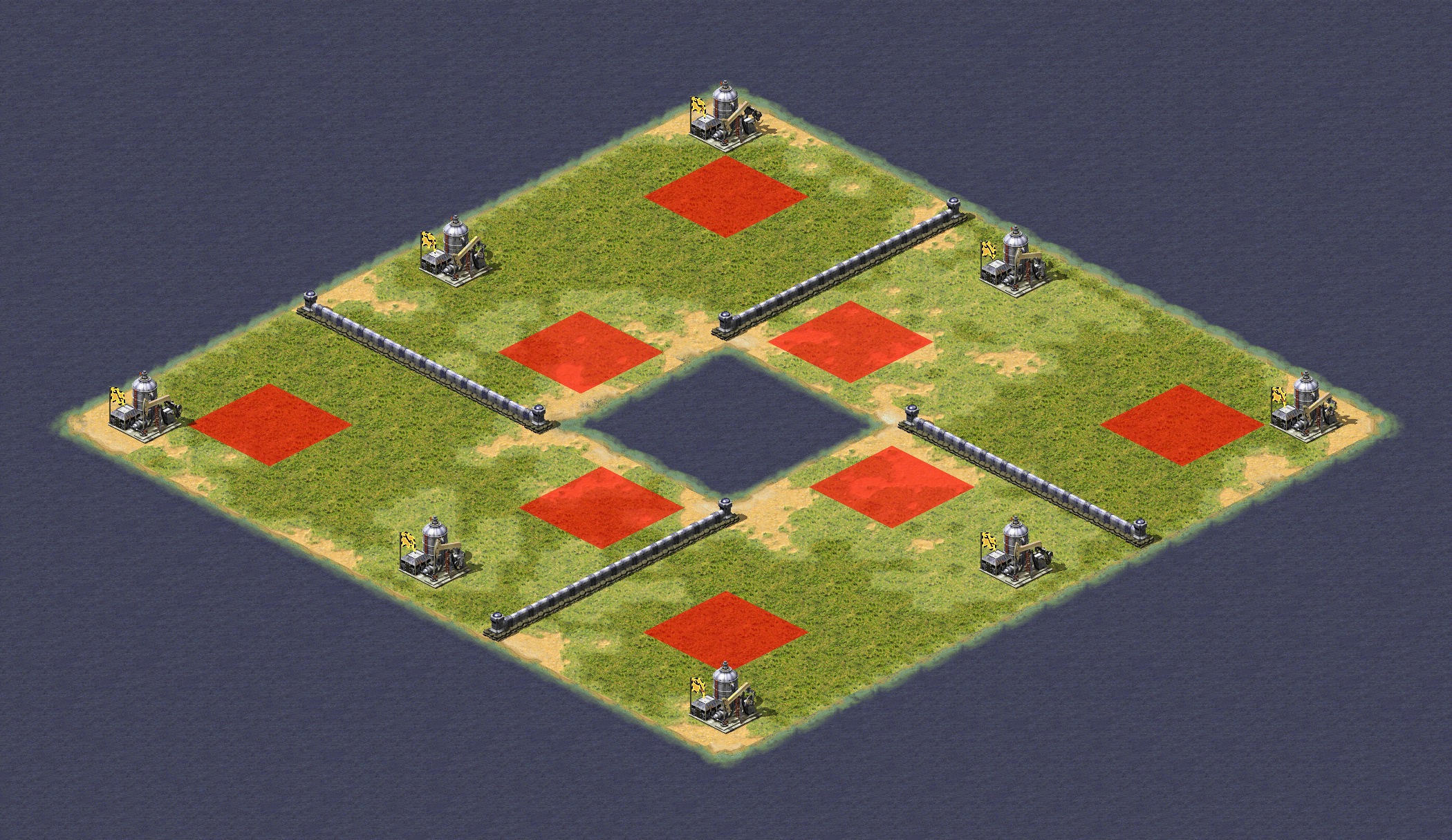 Rendered map: Small Lake Patch (Fast War Factory)