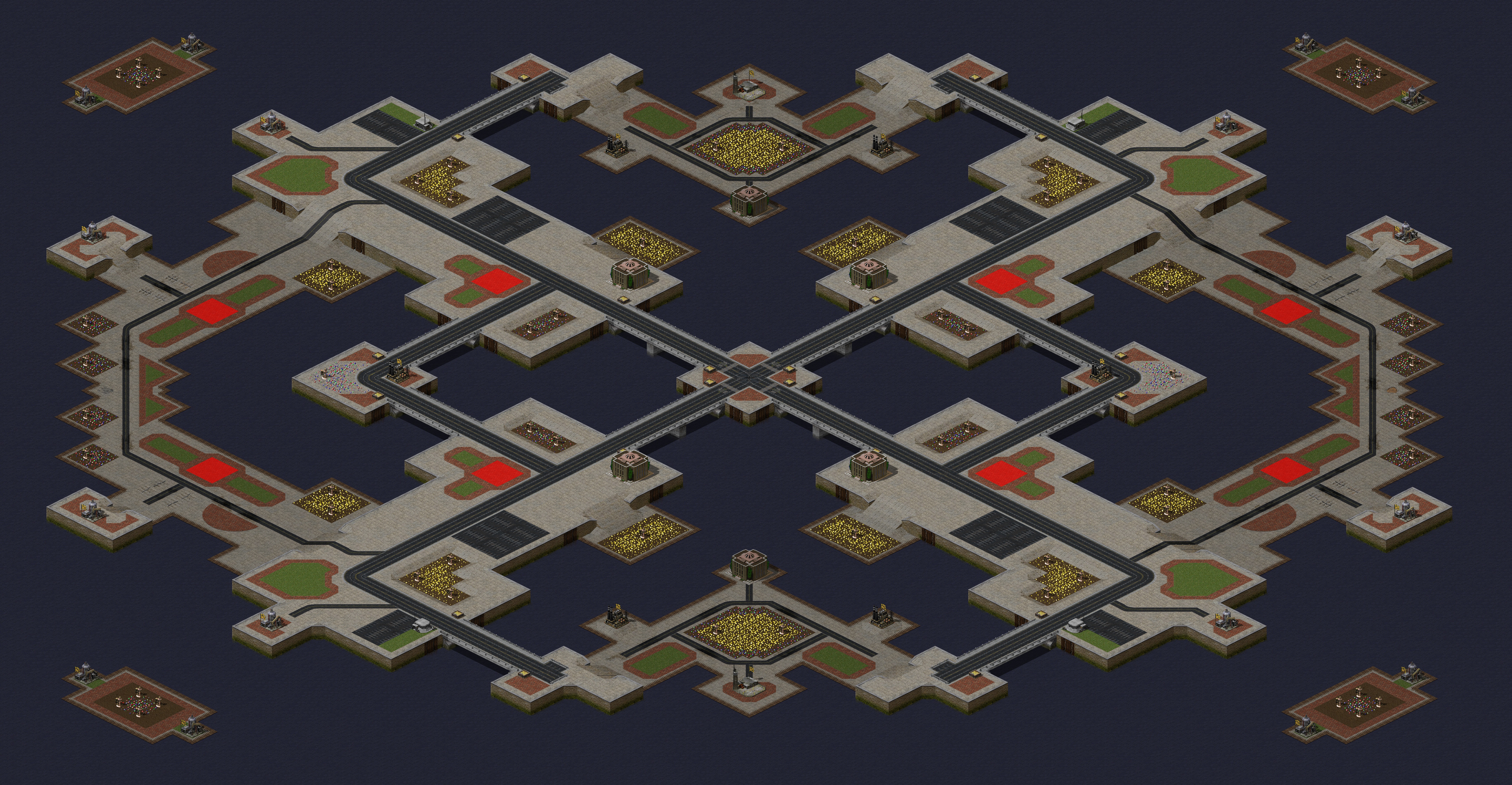 Rendered map: [8] Crossways v1.1
