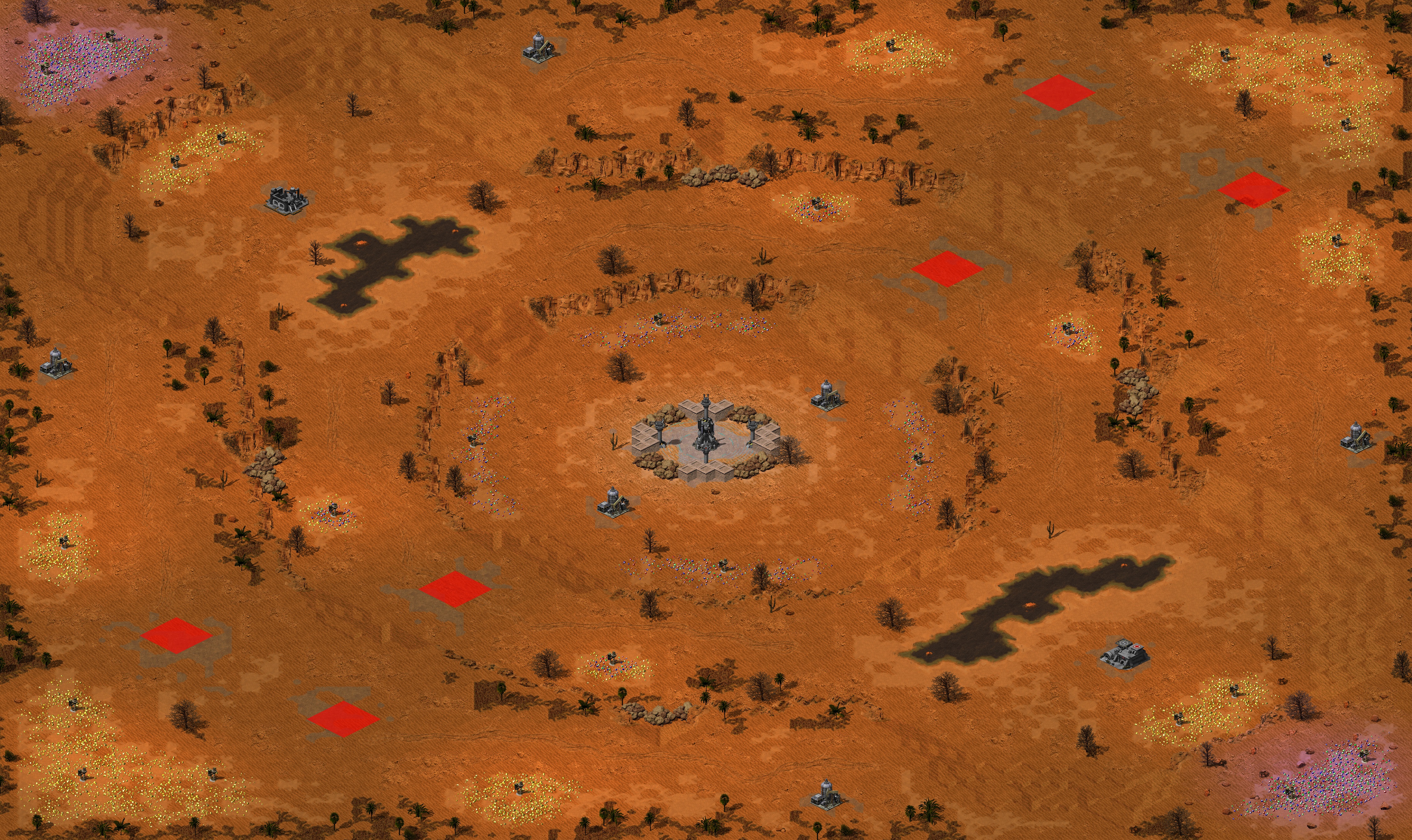 Rendered map: Dante's Inferno