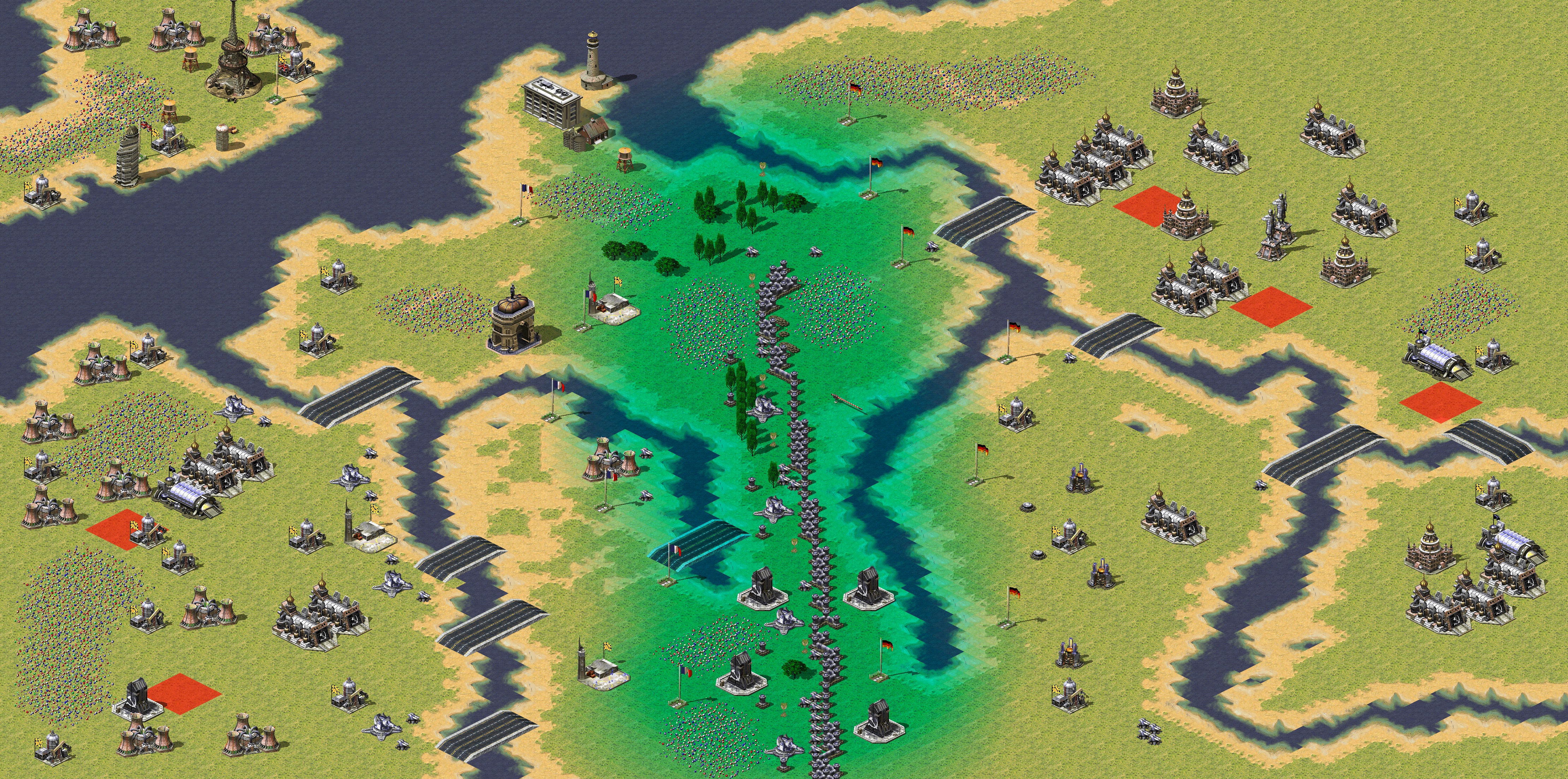 Rendered map: Maginot Line - Impregnable