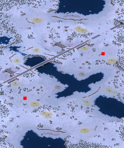 Rendered preview of Fridge Bridge Snowscape Extended v2.1