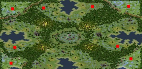 Rendered preview of Forest village 1.1