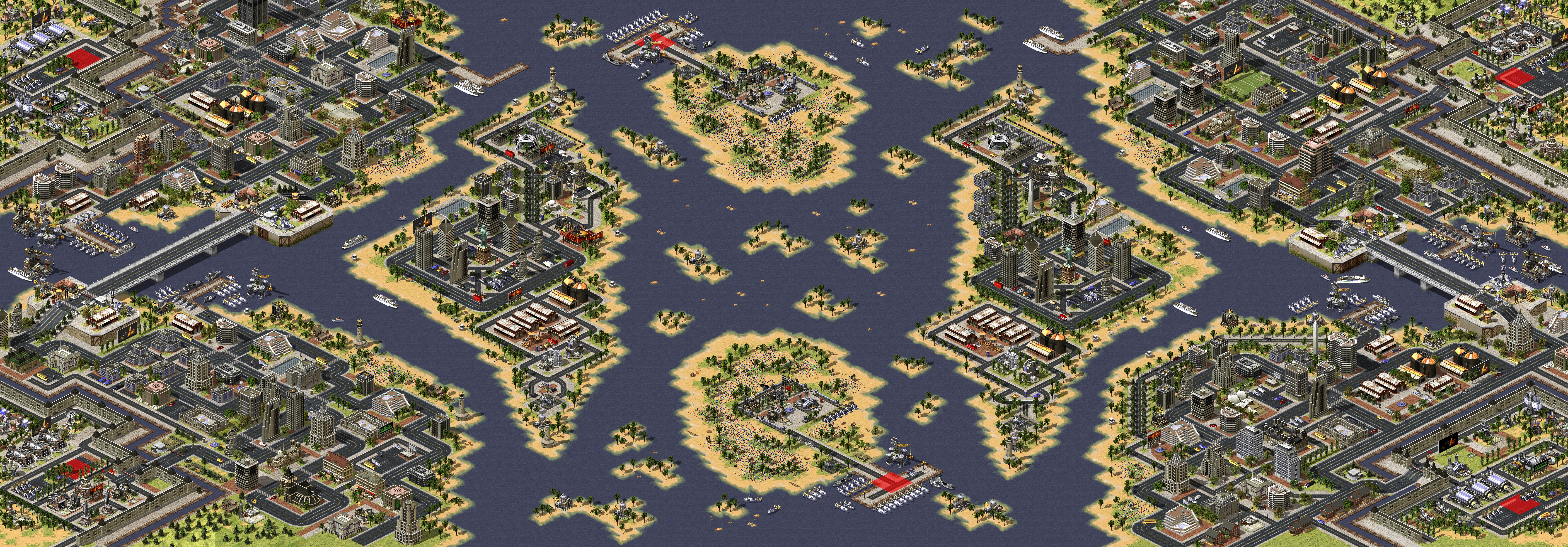 Rendered map: Fortress Battle 3v3