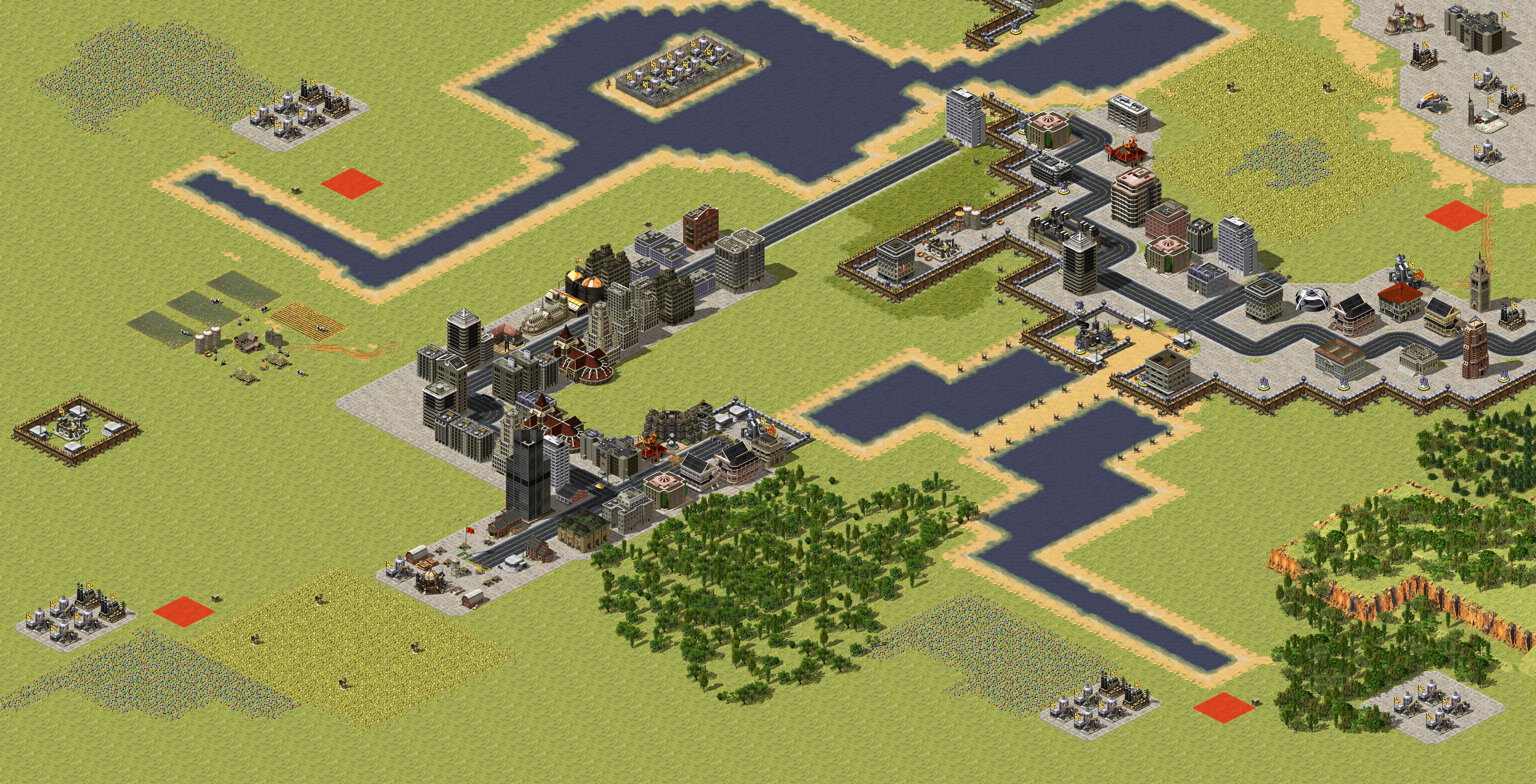 Rendered map: The Siege