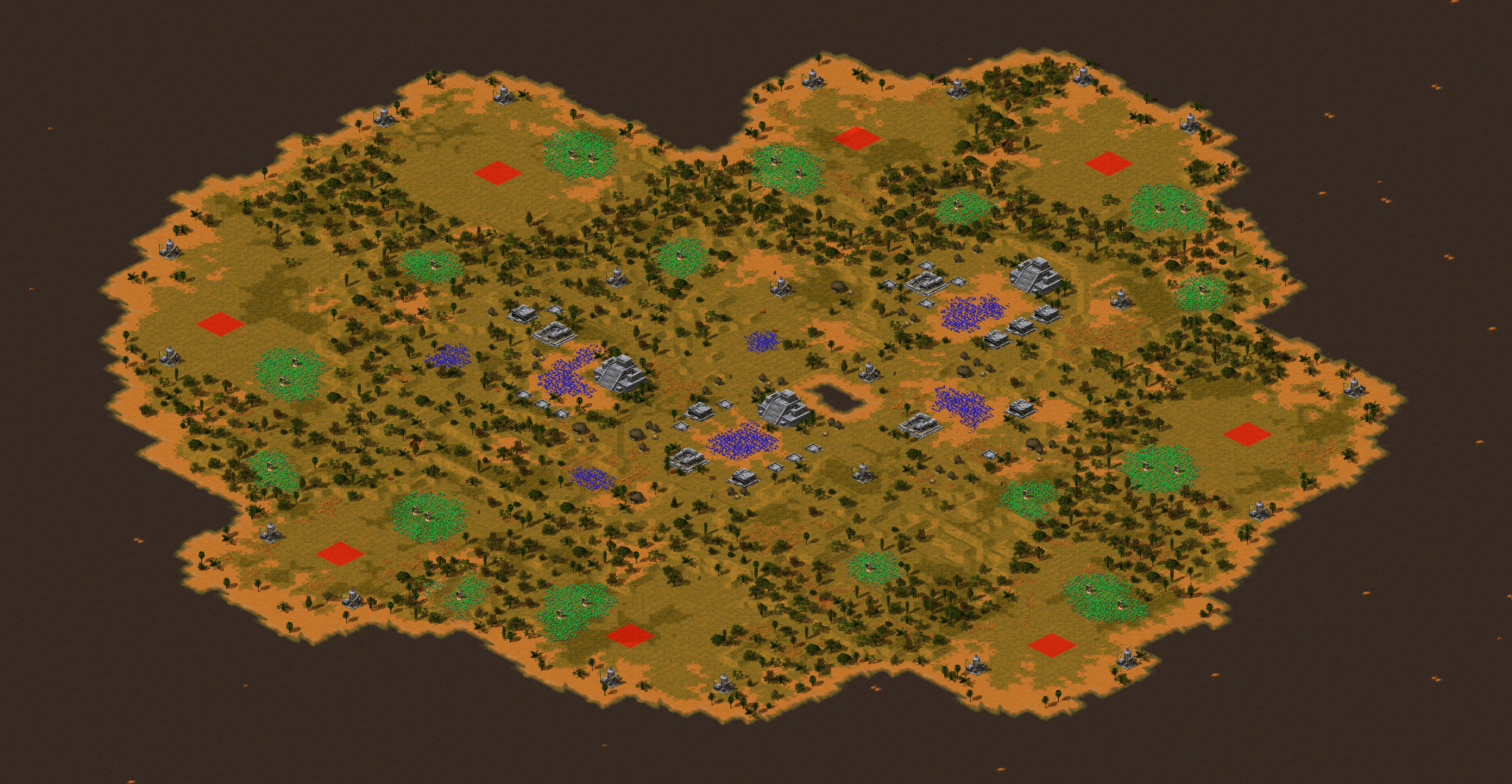 Rendered map: (2) Death trap