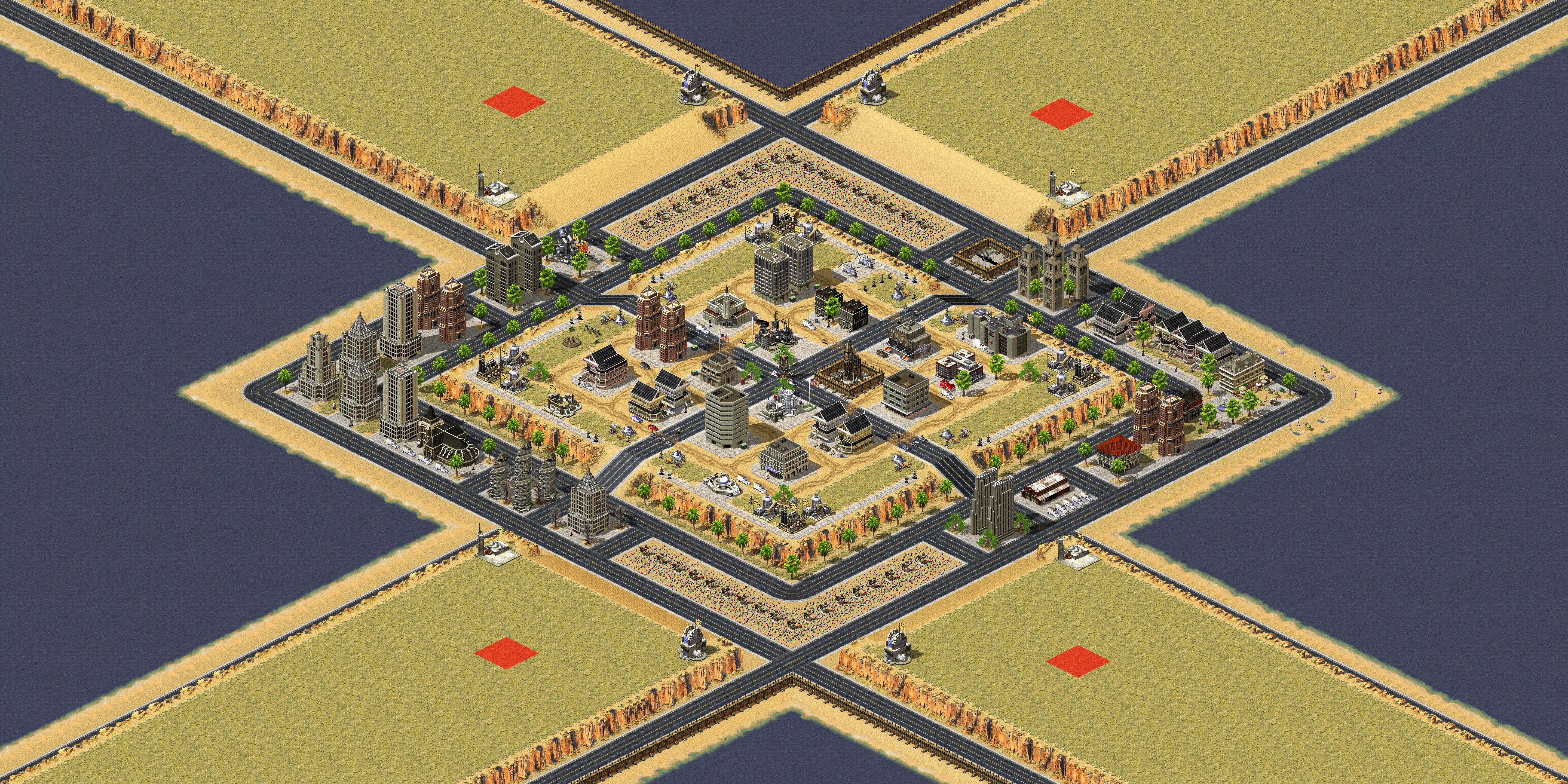 Rendered map: Factor x