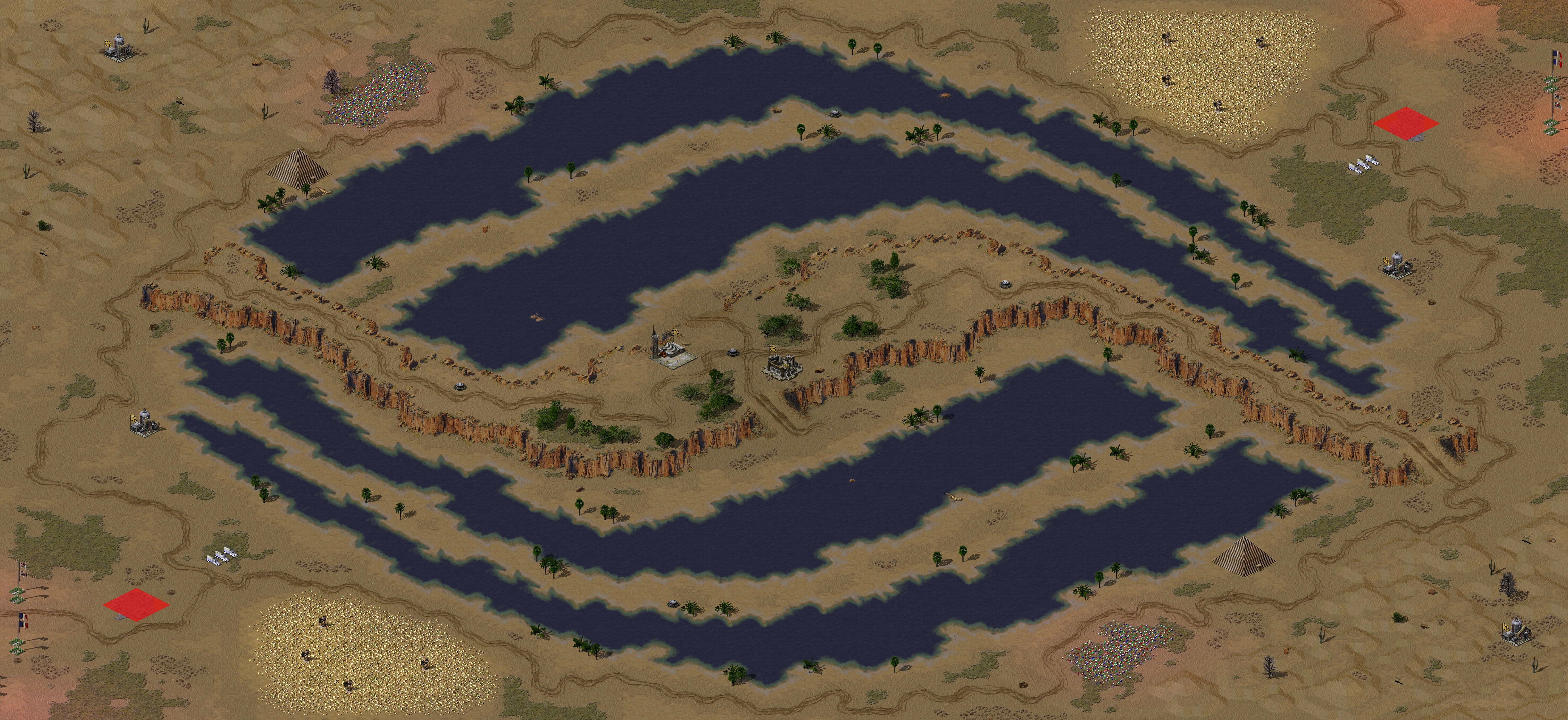 Rendered map: Immovable