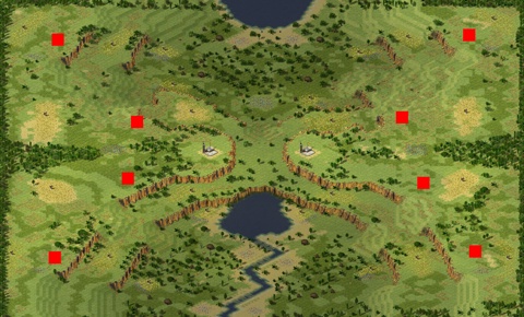 Rendered preview of Jungle of Tasmania (4v4)