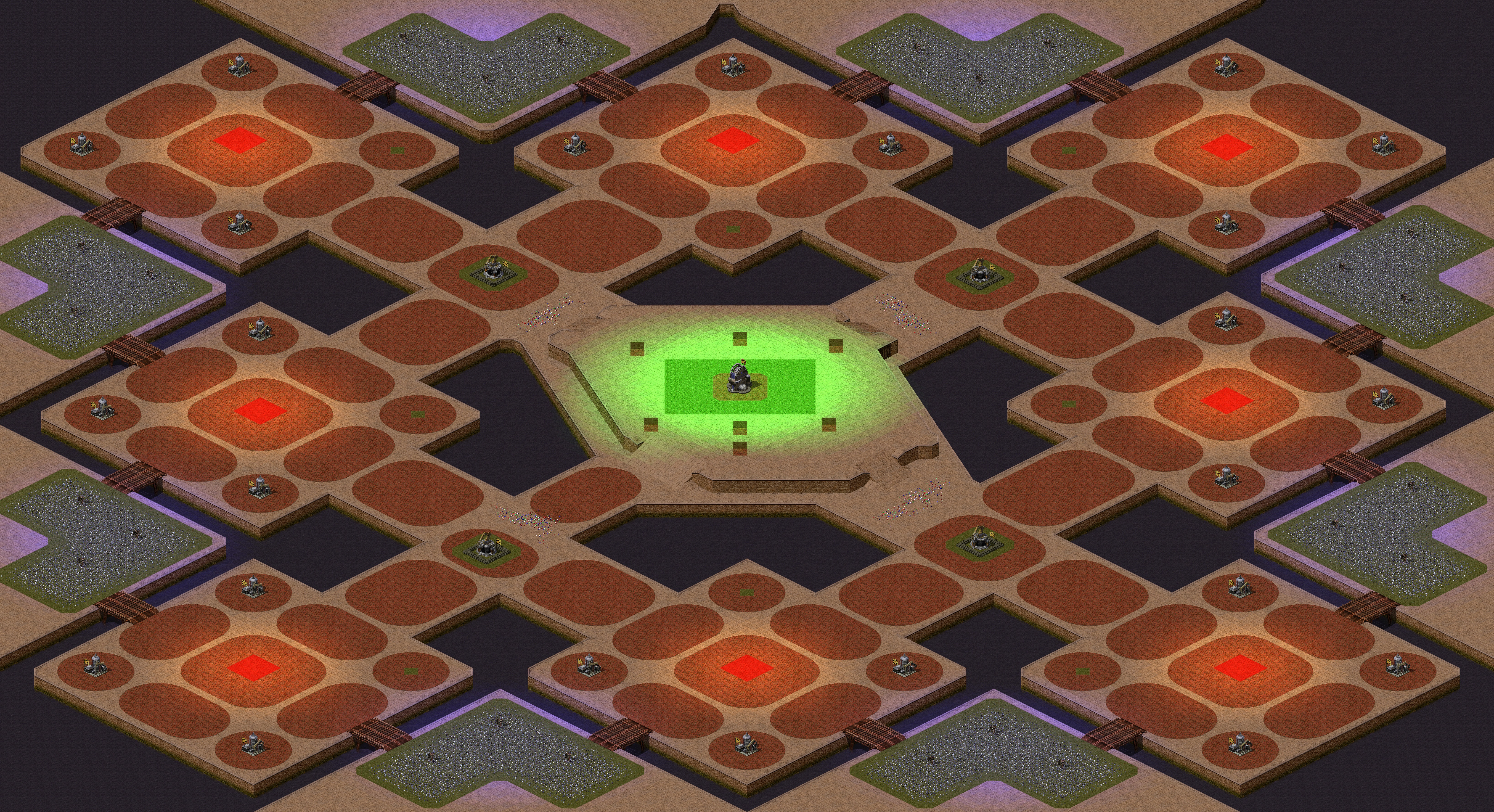 Rendered map: Cube Occcubation