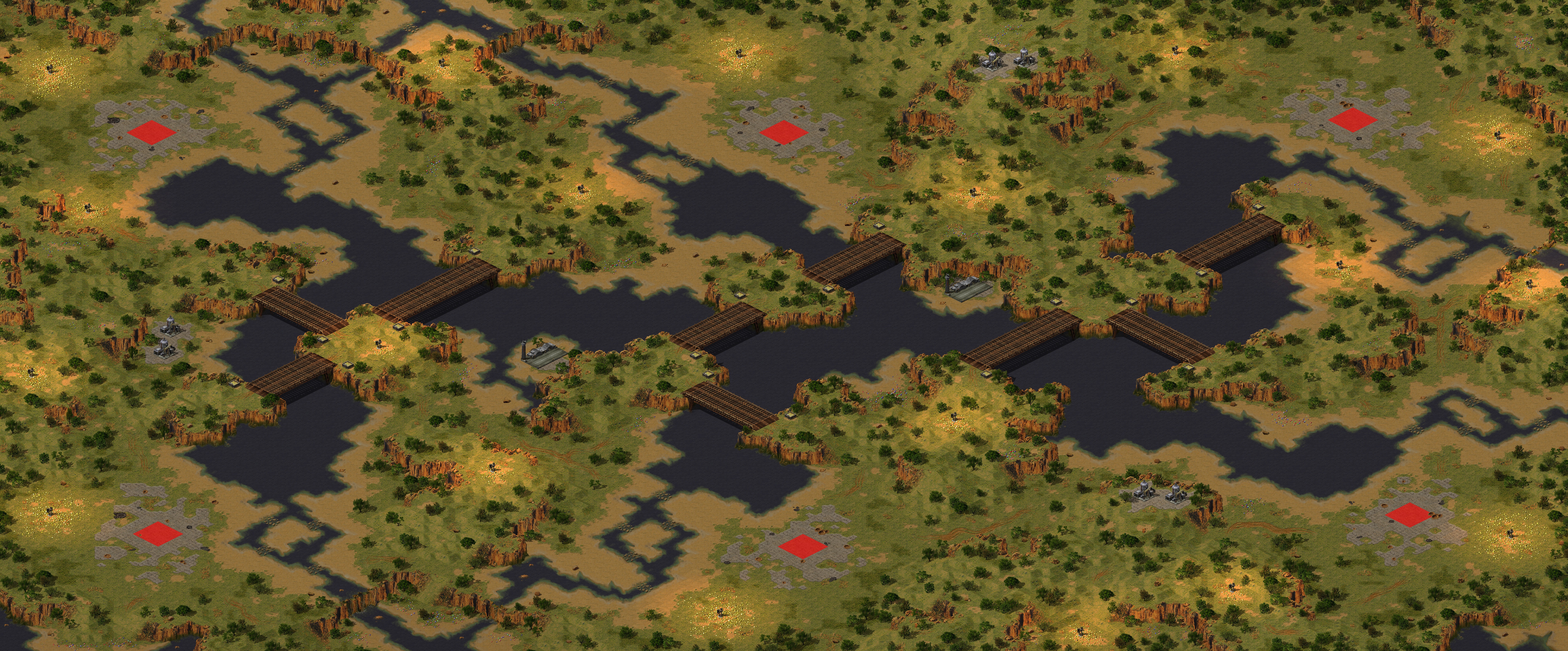 Rendered map: Field and Stream