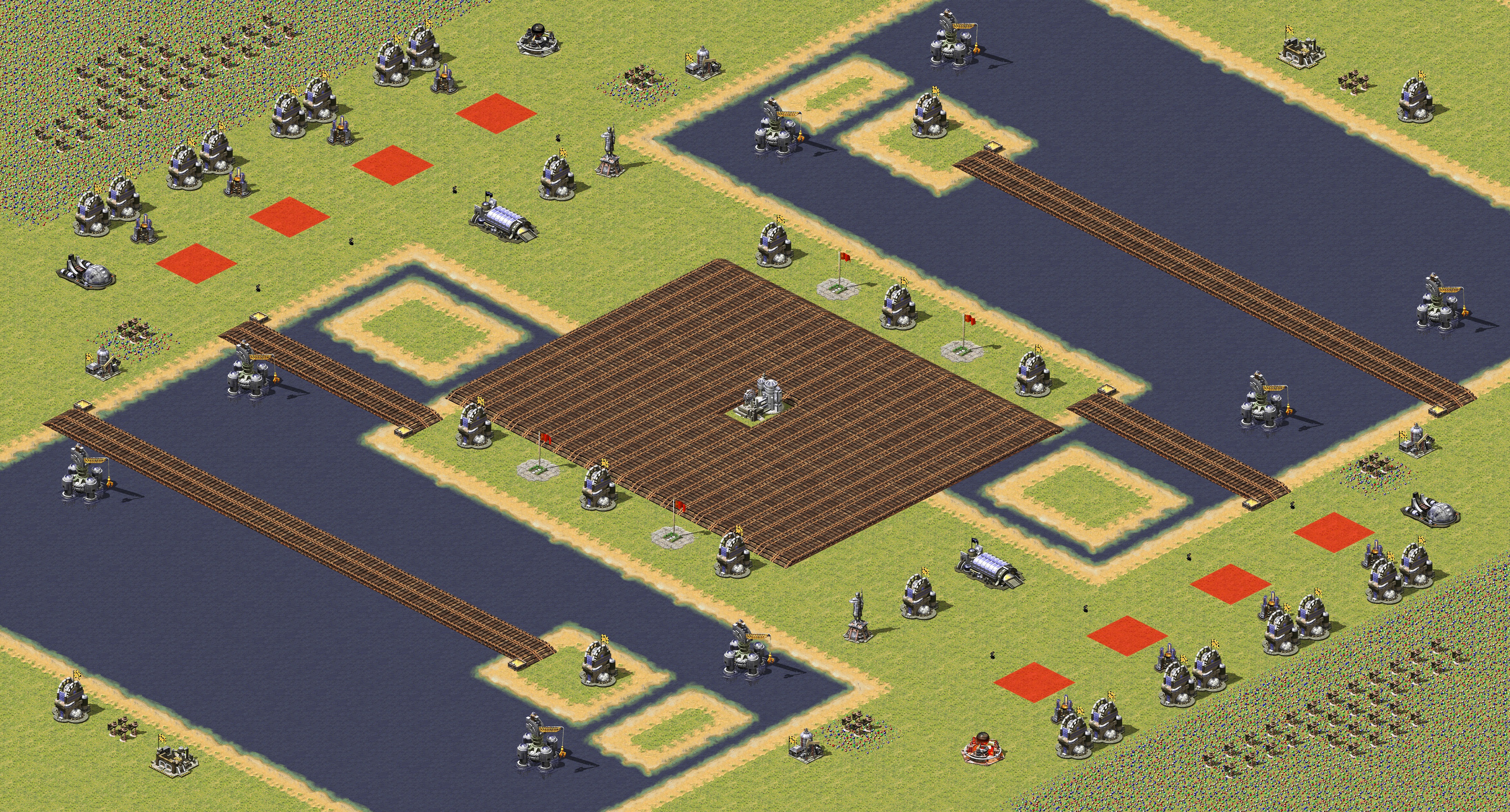 Rendered map: Wanning Red Alert 4v4