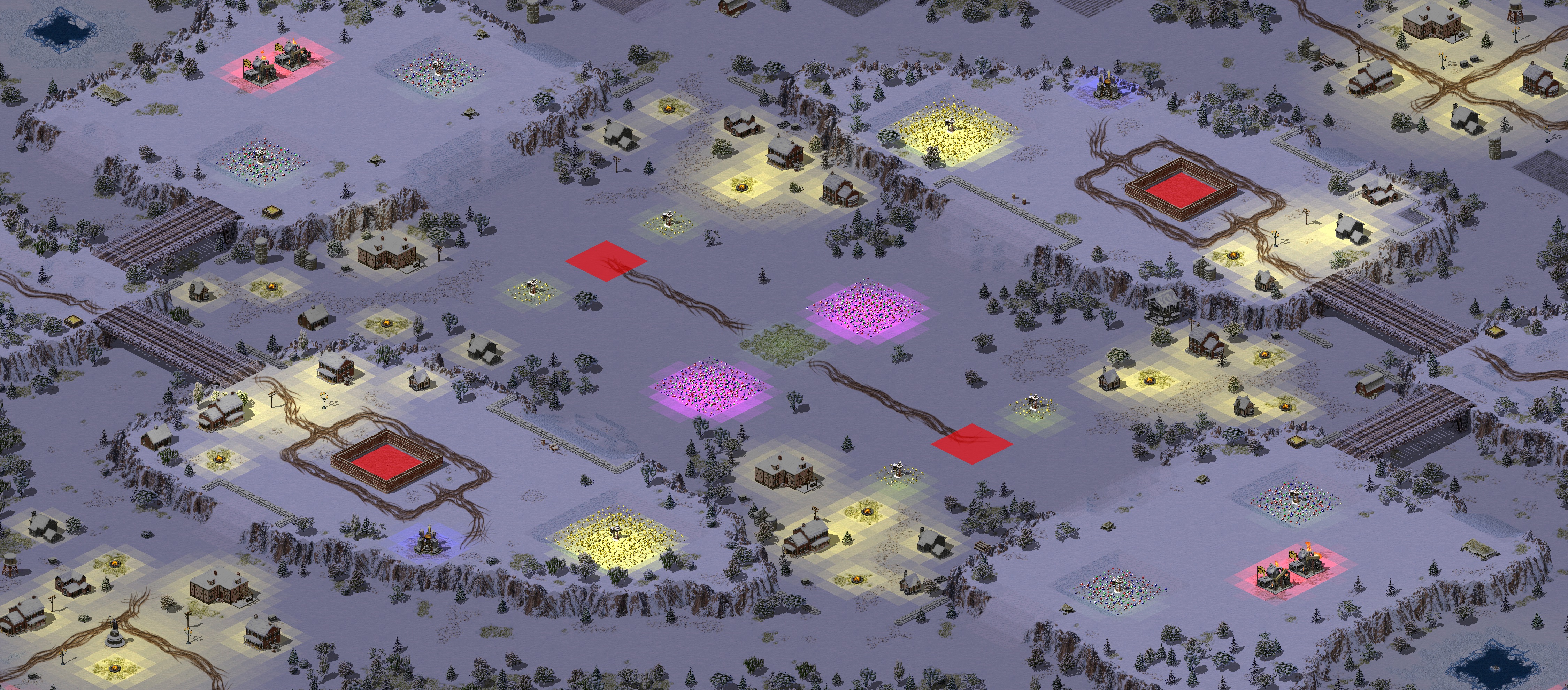 Rendered map: 进退抉择