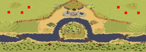 Rendered preview of 6-Player Fair Battle (Top-Bottom)