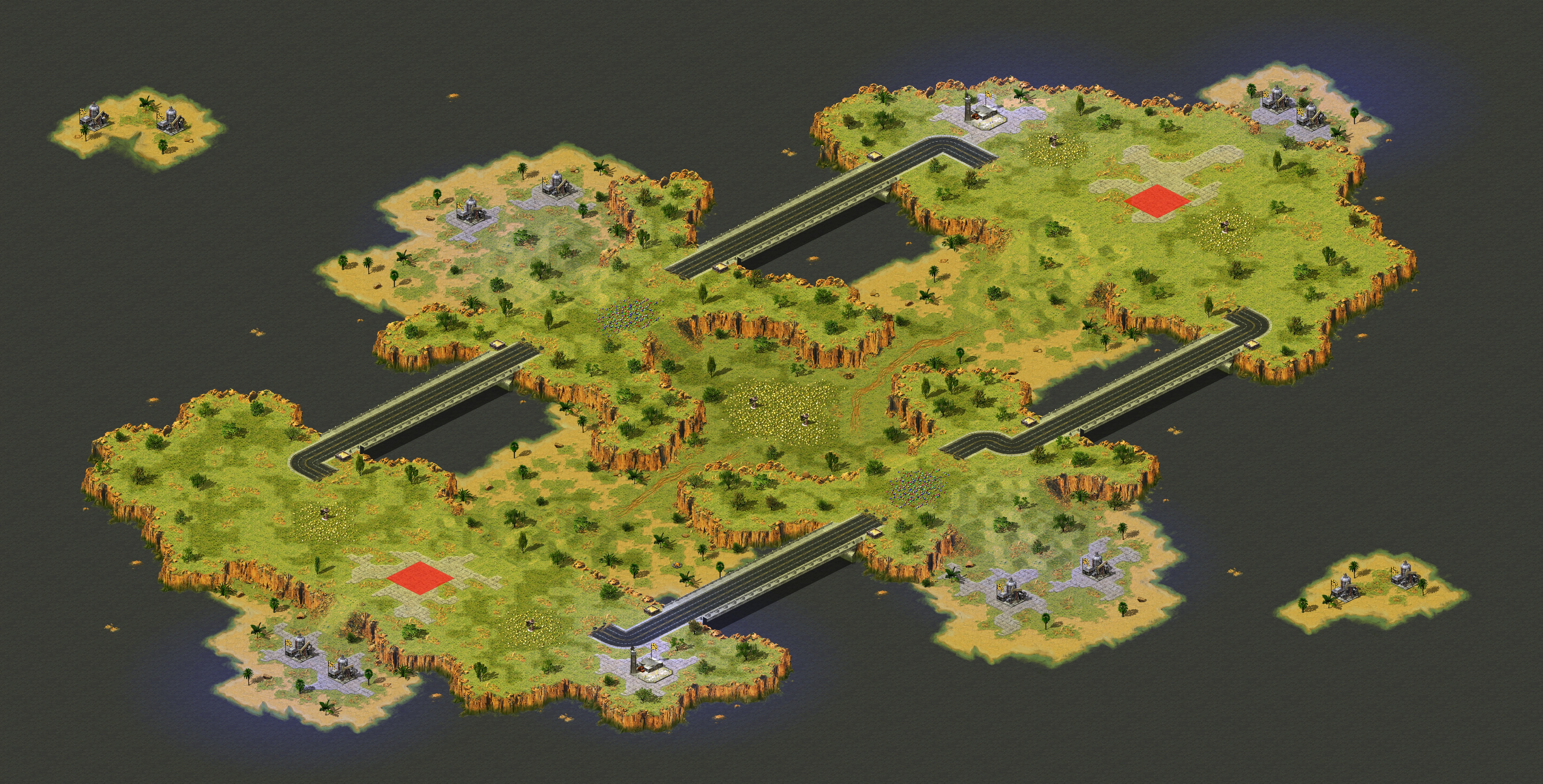 Rendered map: Meat Grinder